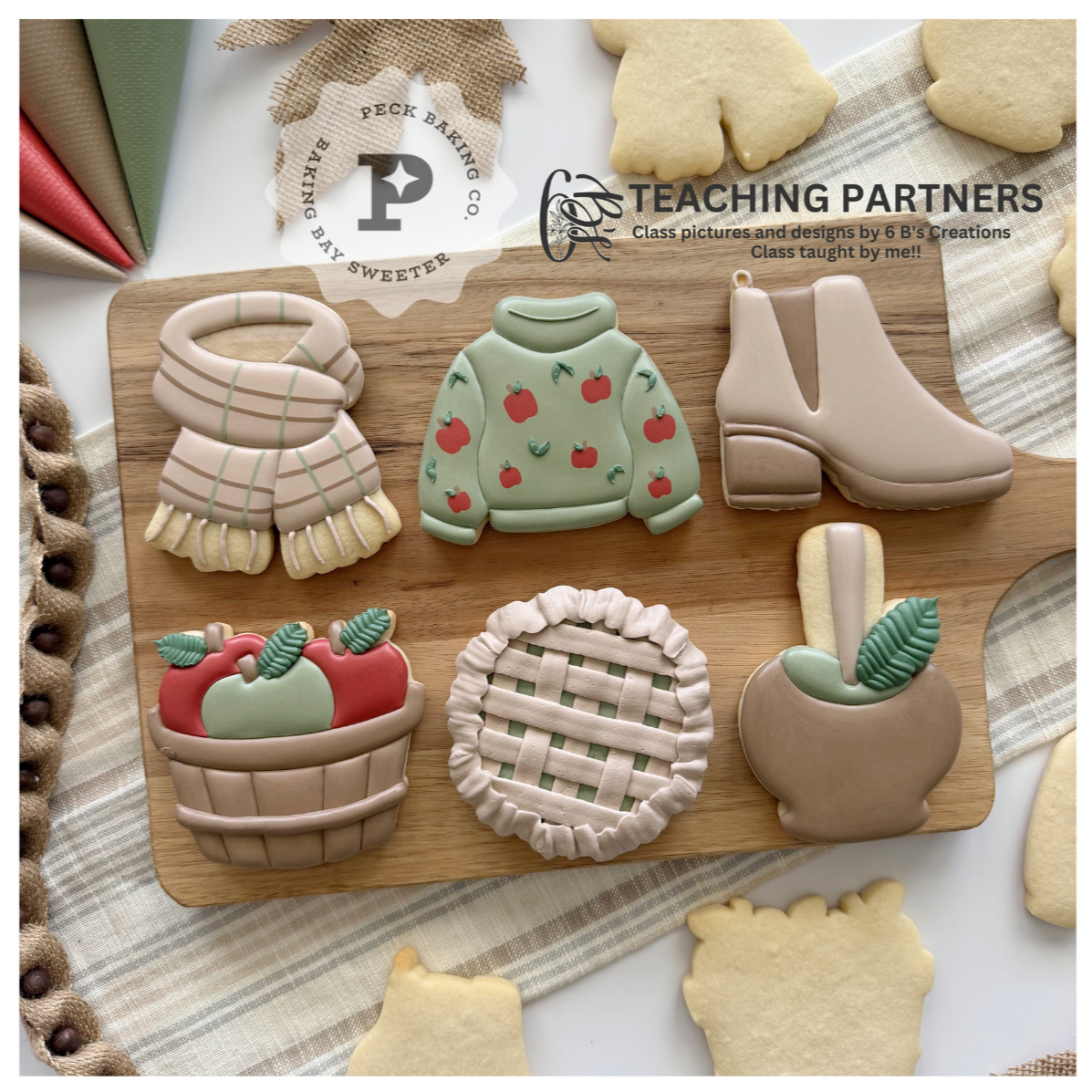 🍂 🍏Fall Festival Cookie Class - 10/13