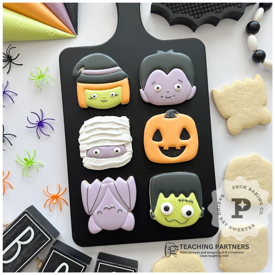 👻 Silly Spooks Halloween Cookie Class - 10/26