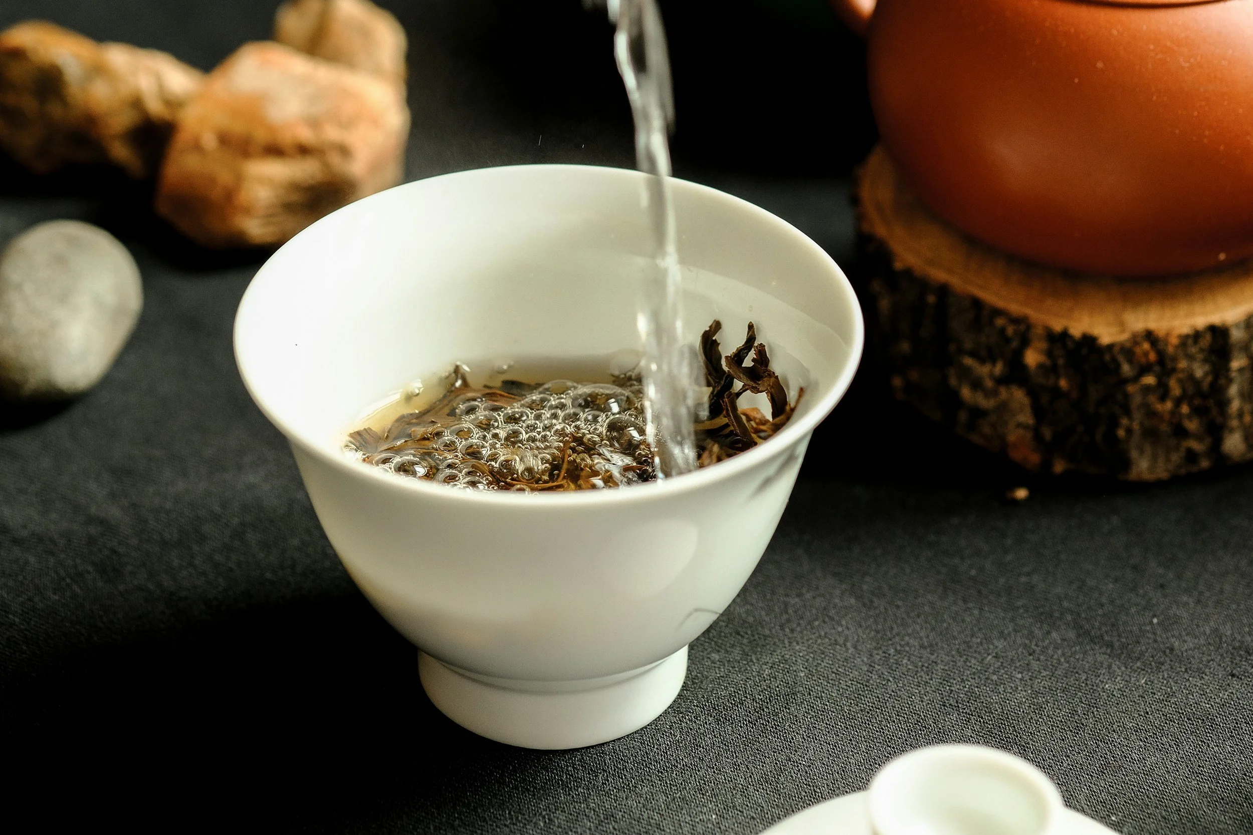 loose leaf root based tea