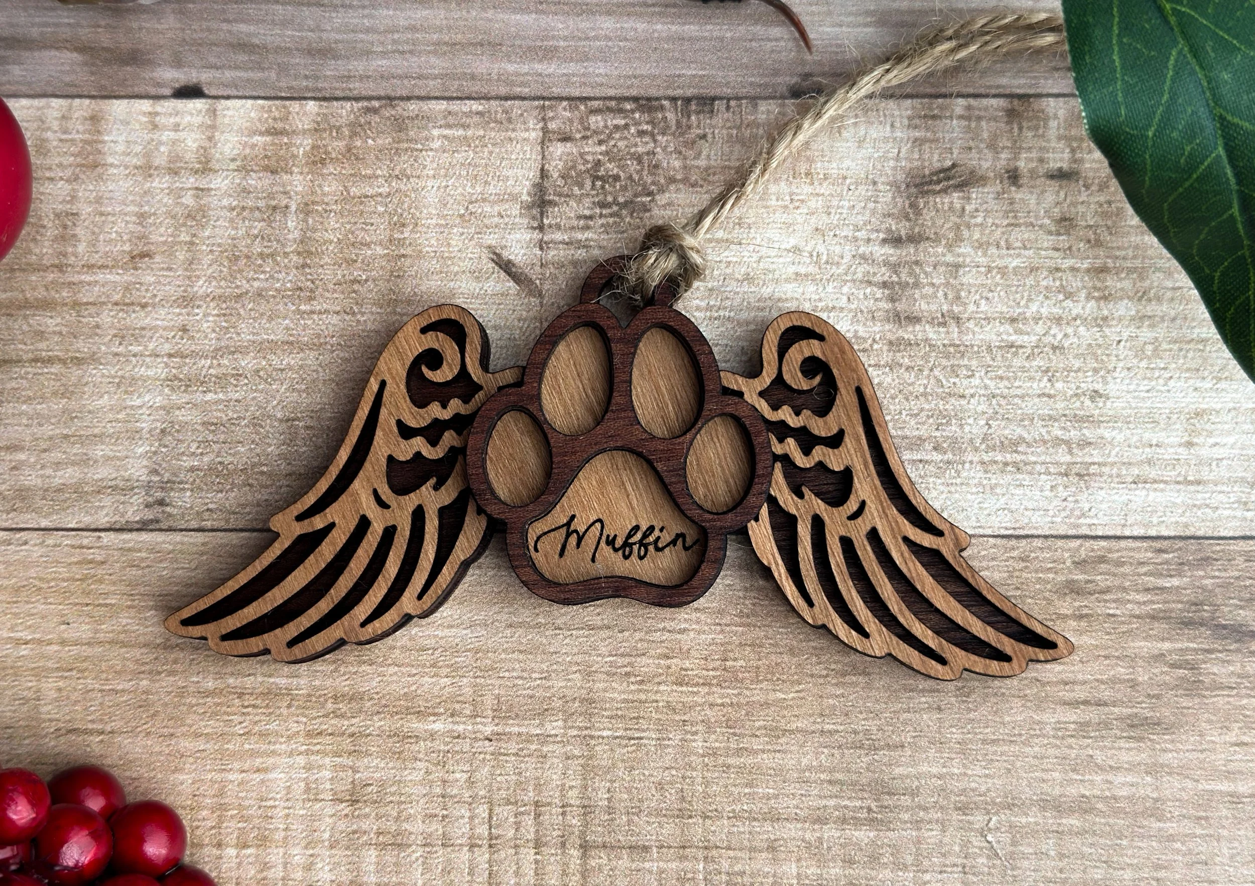 Winged Dog Ornament
