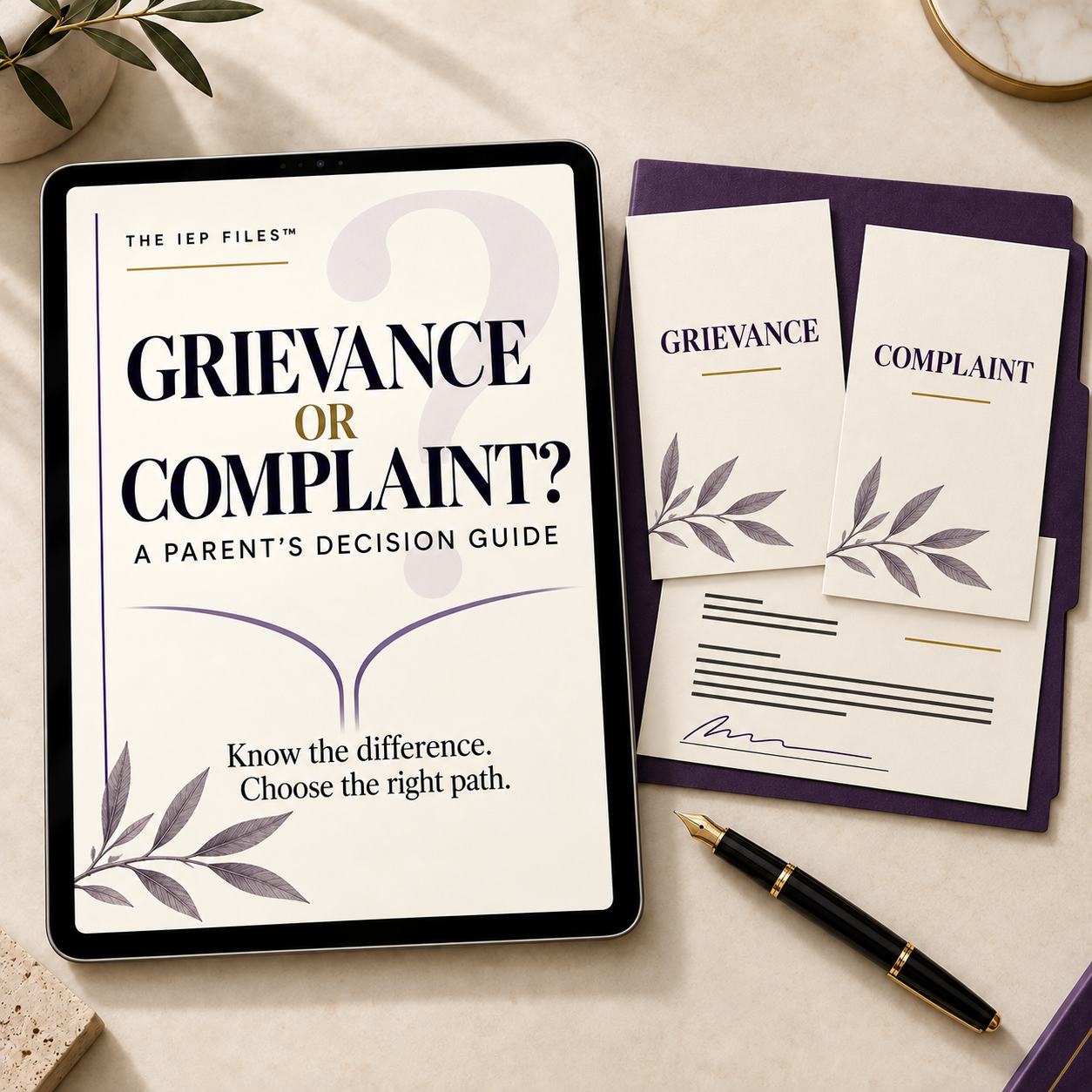 Grievance or Complaint? A Parent's Decision Guide