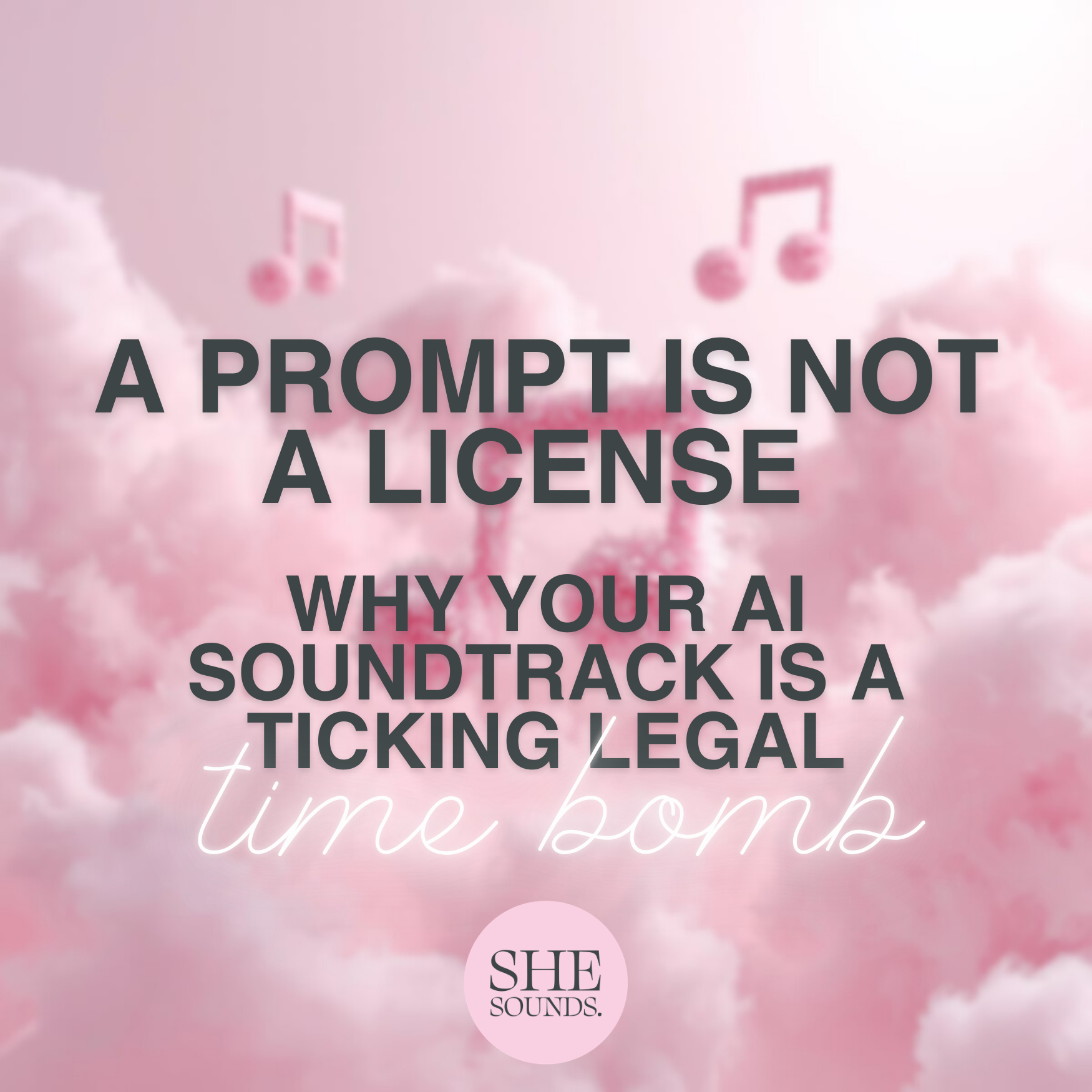 A Prompt Is Not a License: Why your AI soundtrack is a ticking legal time bomb