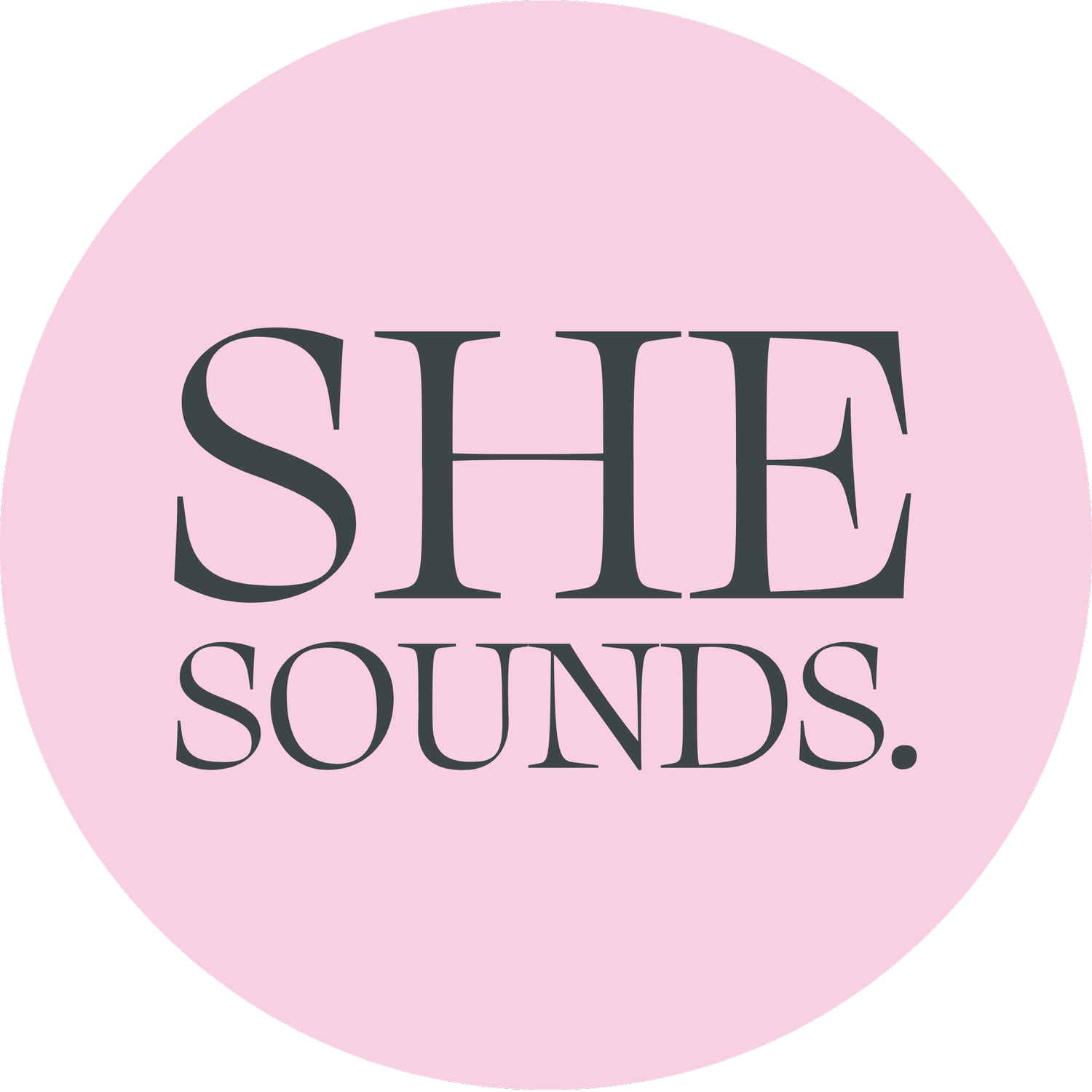 SHE SOUNDS.