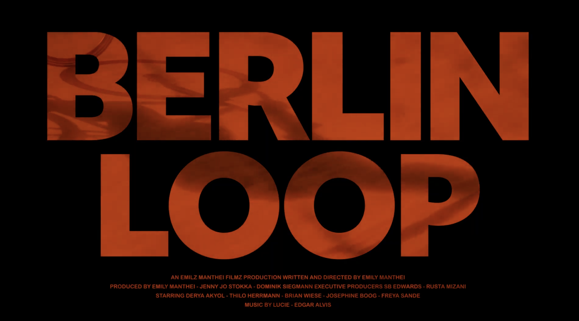 Berlin Loop by Emily Manthei,
Role: Music Licensing,
Song: “Life Is Like” - French 79,
Type of Work: Sync Licensing,
Summary: Licensed French 79’s “Life Is Like”, for Berlin Loop, written & directed by Emily Manthei,
Credits: Produced independently.