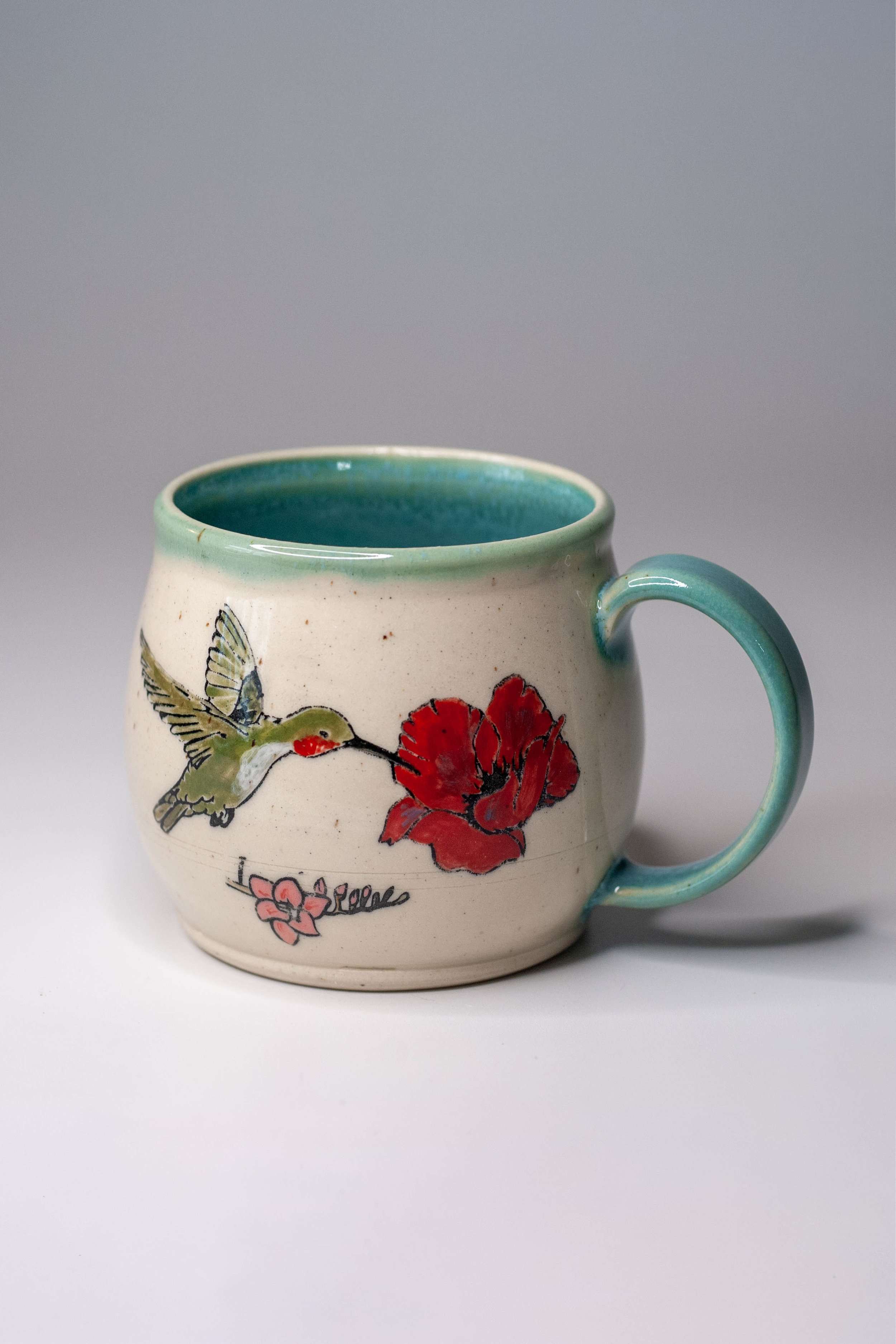 Short Hummingbird Mug