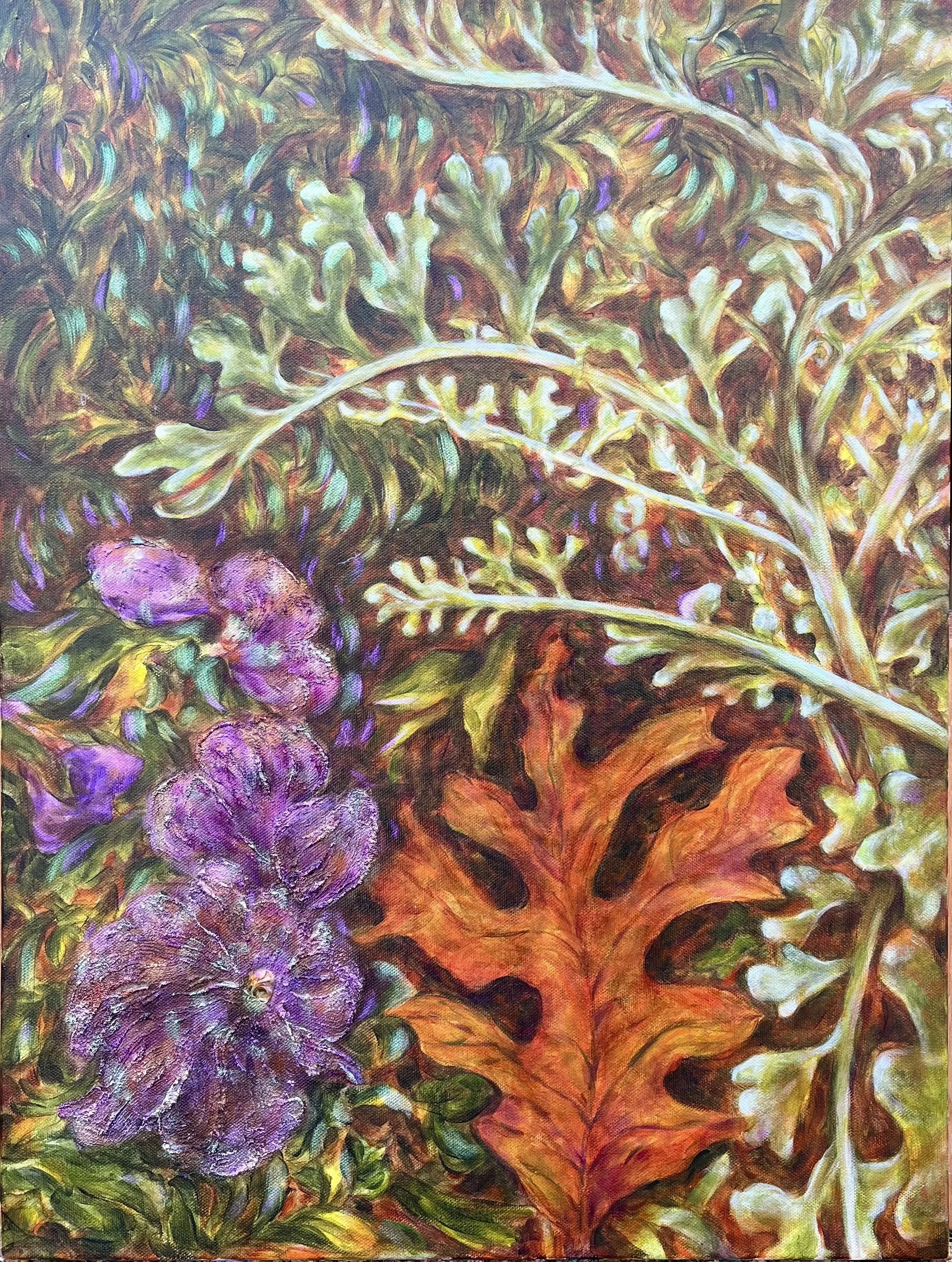 Secret Season, 24" X 18", 2026, Acrylic on Canvas