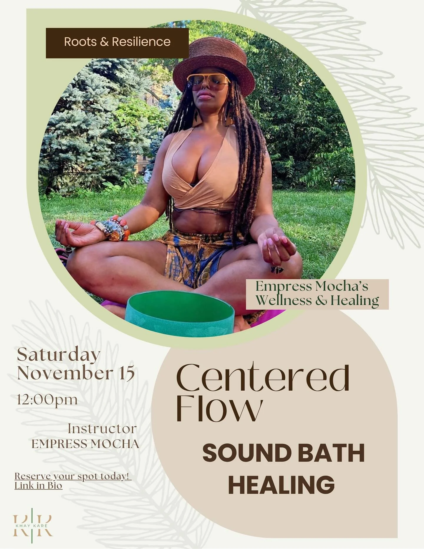 Sound Bath Healing- November 15

We&rsquo;re back this Saturday for another deeply restorative Sound Bath Healing session led by @em_wellness_healing 

Let the soothing frequencies of crystal bowls and mindful vibration wash over you &mdash; groundin
