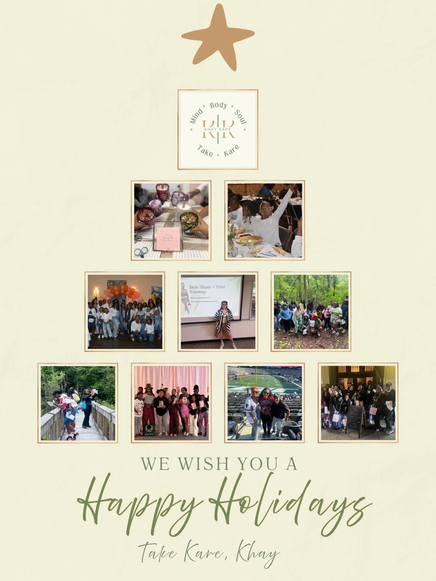 Happy Holidays ✨
A season of reflection, gratitude, and renewed purpose. Sending love and light to you and yours. 🤎