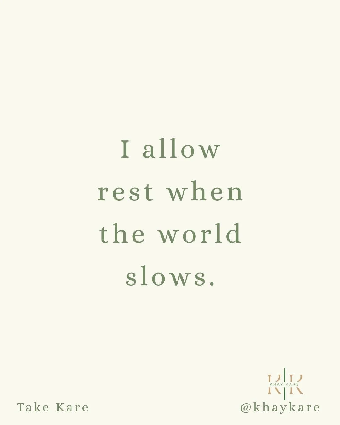 Let the snow remind you:
You don&rsquo;t have to push today.

#WinterAffirmation #RestisHealing #KhayKare #ArtofKare #KareCollective