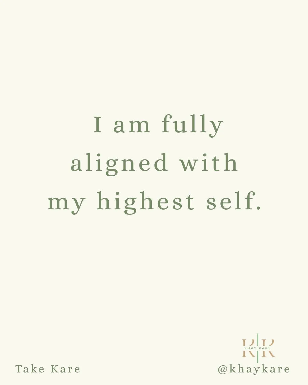 Take time today to align with your highest self. Practice the routine. Do the self-care regimen. Memorialize the process. Be intentional. Your future self will be grateful.