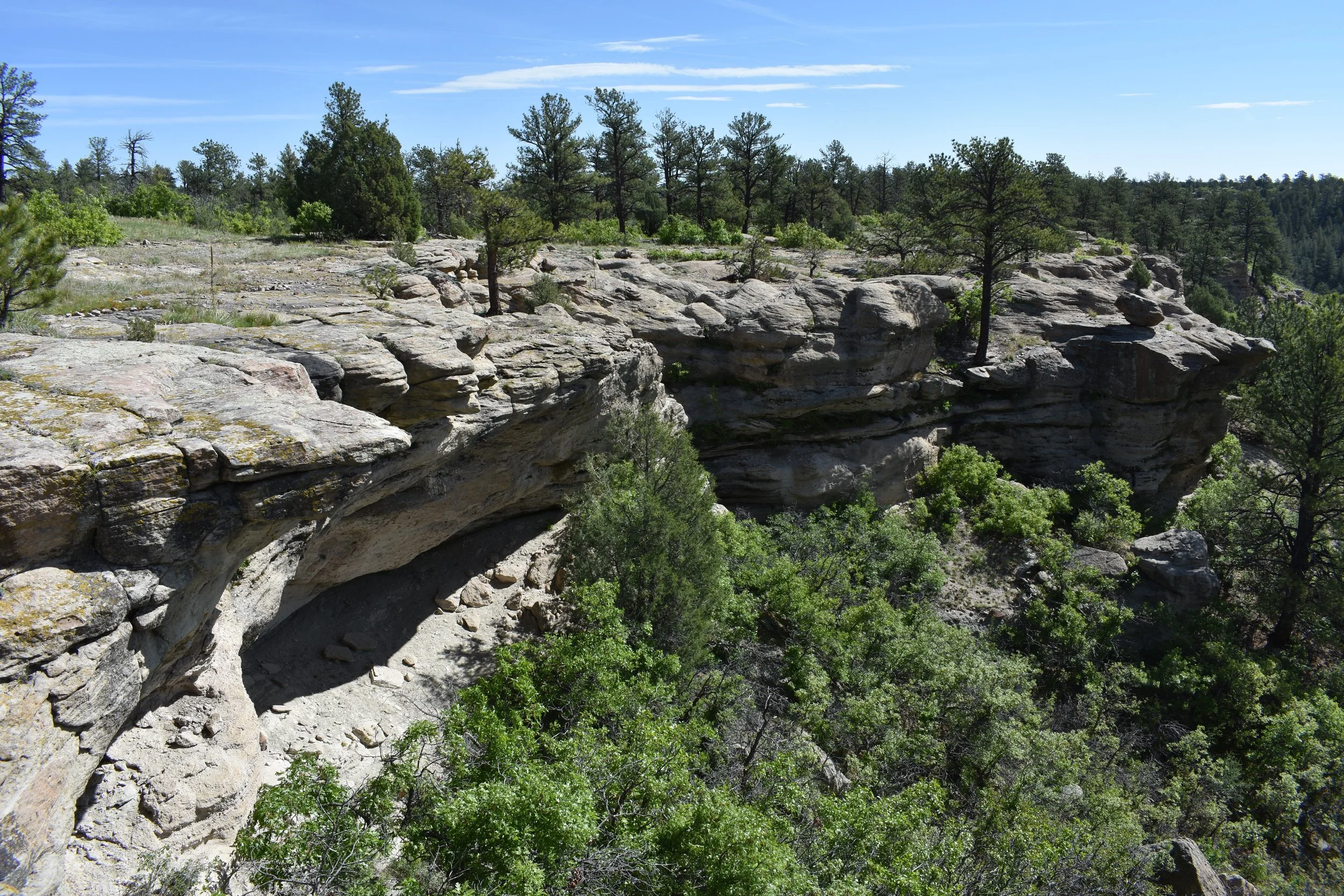 Interesting cliffside