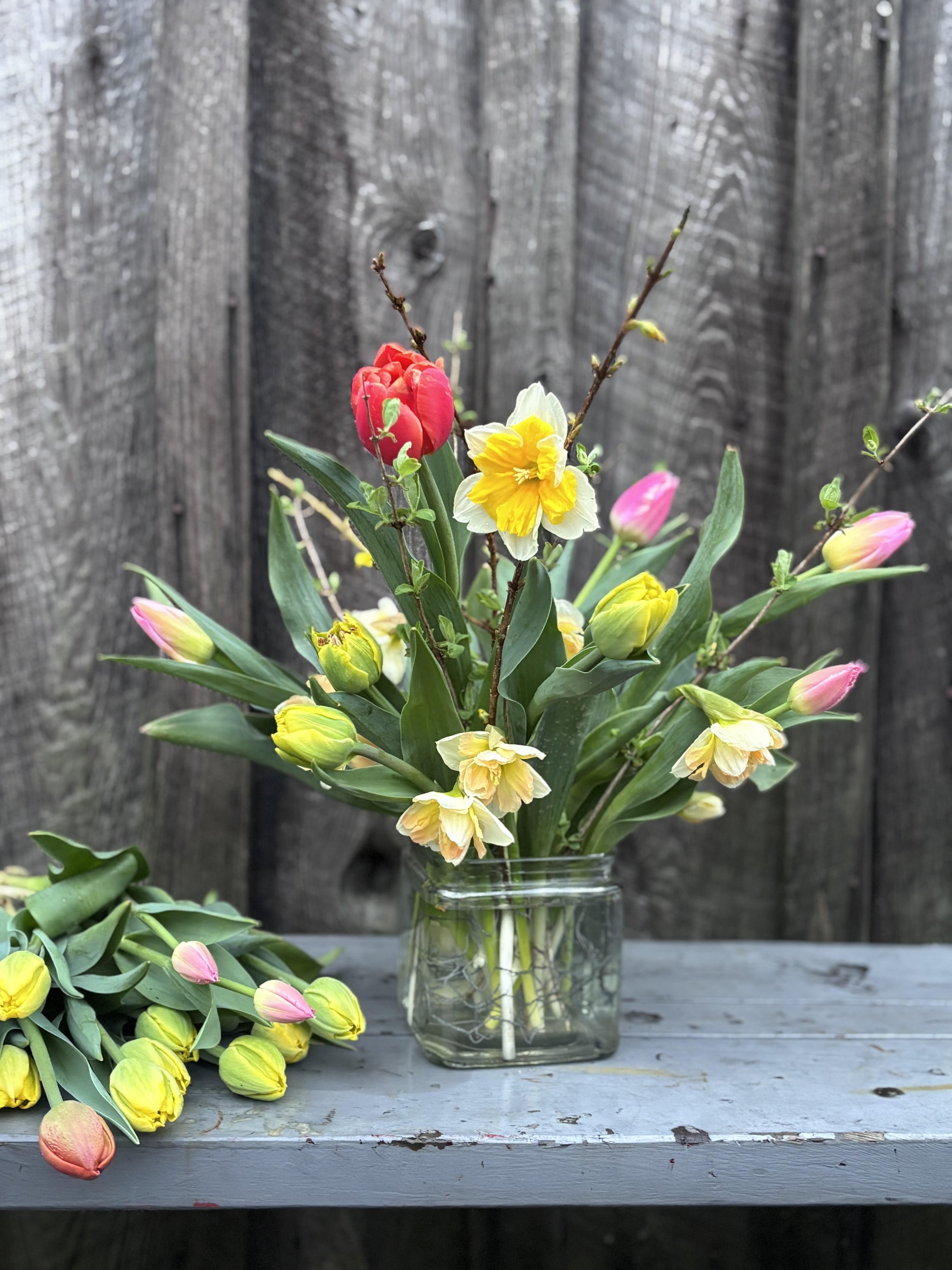 Easter Floral Centerpiece