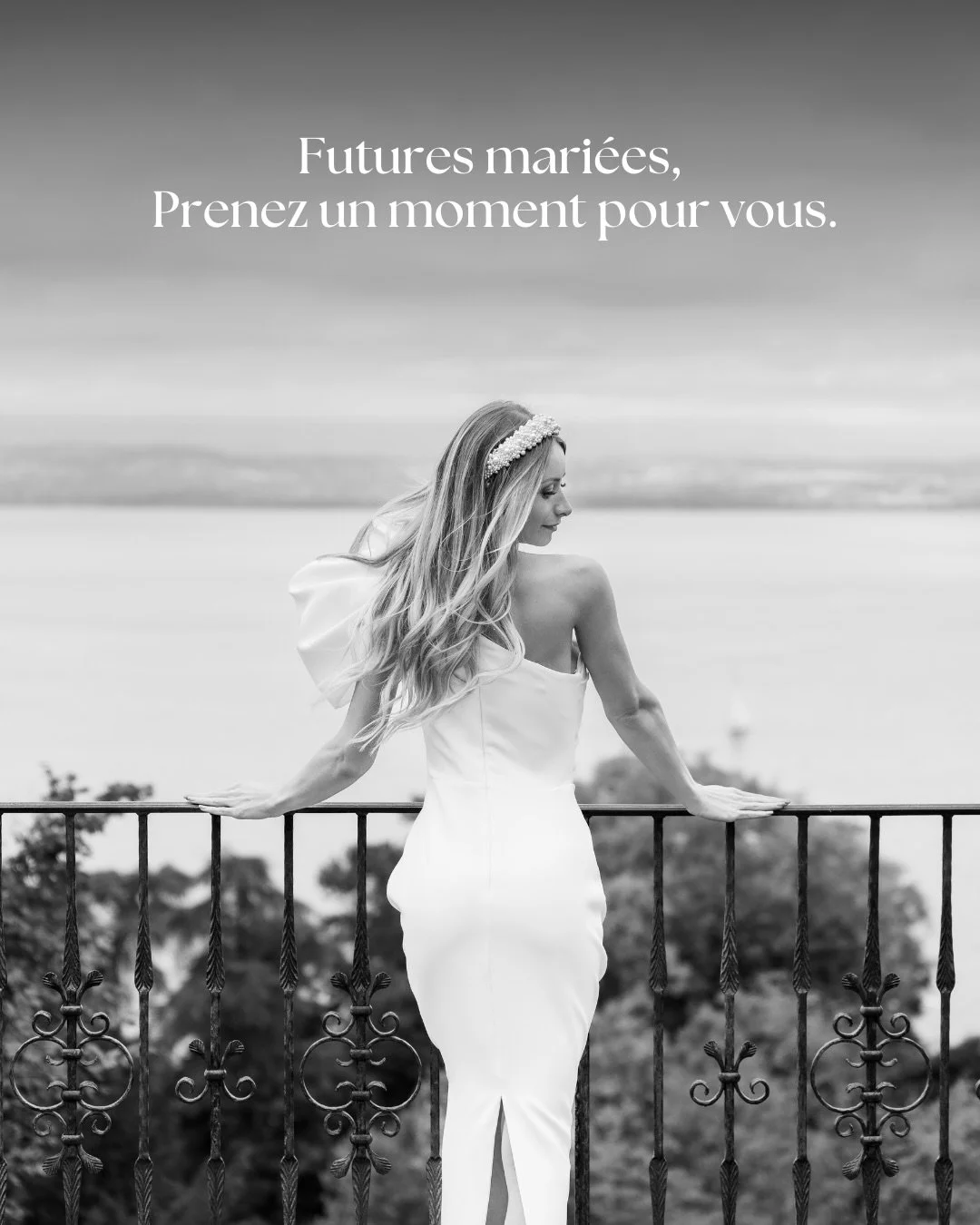 Au milieu de l&rsquo;agitation du jour J, prenez un instant pour vous. Seule, suspendue dans le temps, votre portrait r&eacute;v&egrave;le votre &eacute;motion, votre &eacute;l&eacute;gance, votre lumi&egrave;re.

Ces images sont bien plus que des ph