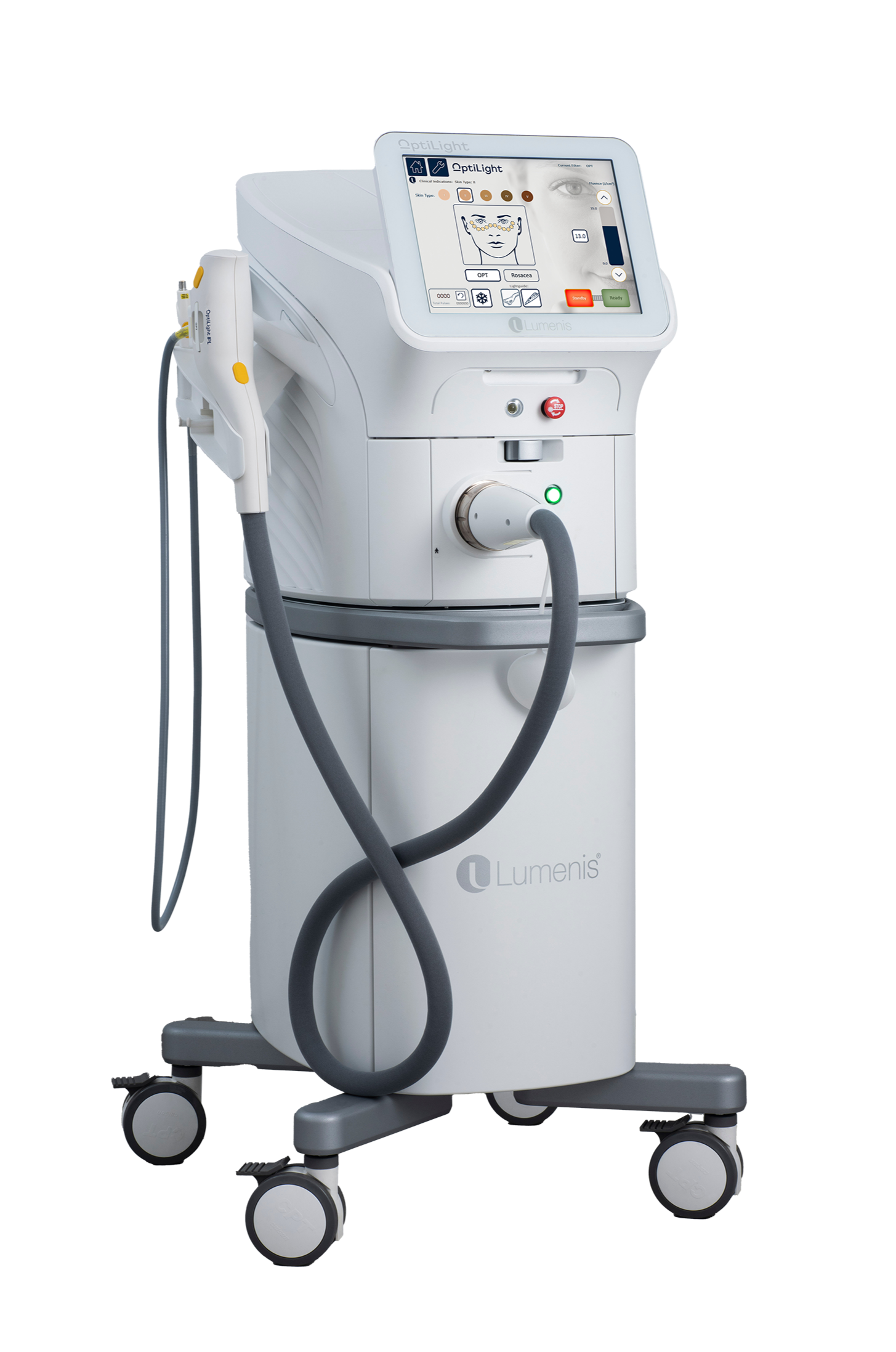 Lumenis OptiLight IPL device used for advanced dry eye treatment at Intown Dry Eye Care in Decatur, GA to reduce inflammation and manage Dry Eye Disease.