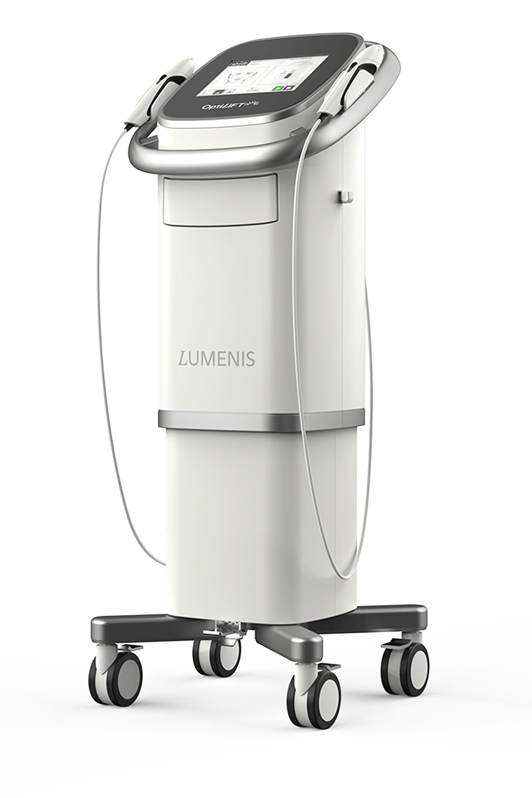 Lumenis OptiLift RF and DMSt device used for dry eye treatment and eyelid rejuvenation at Intown Dry Eye Care in Decatur, serving patients across Atlanta.
