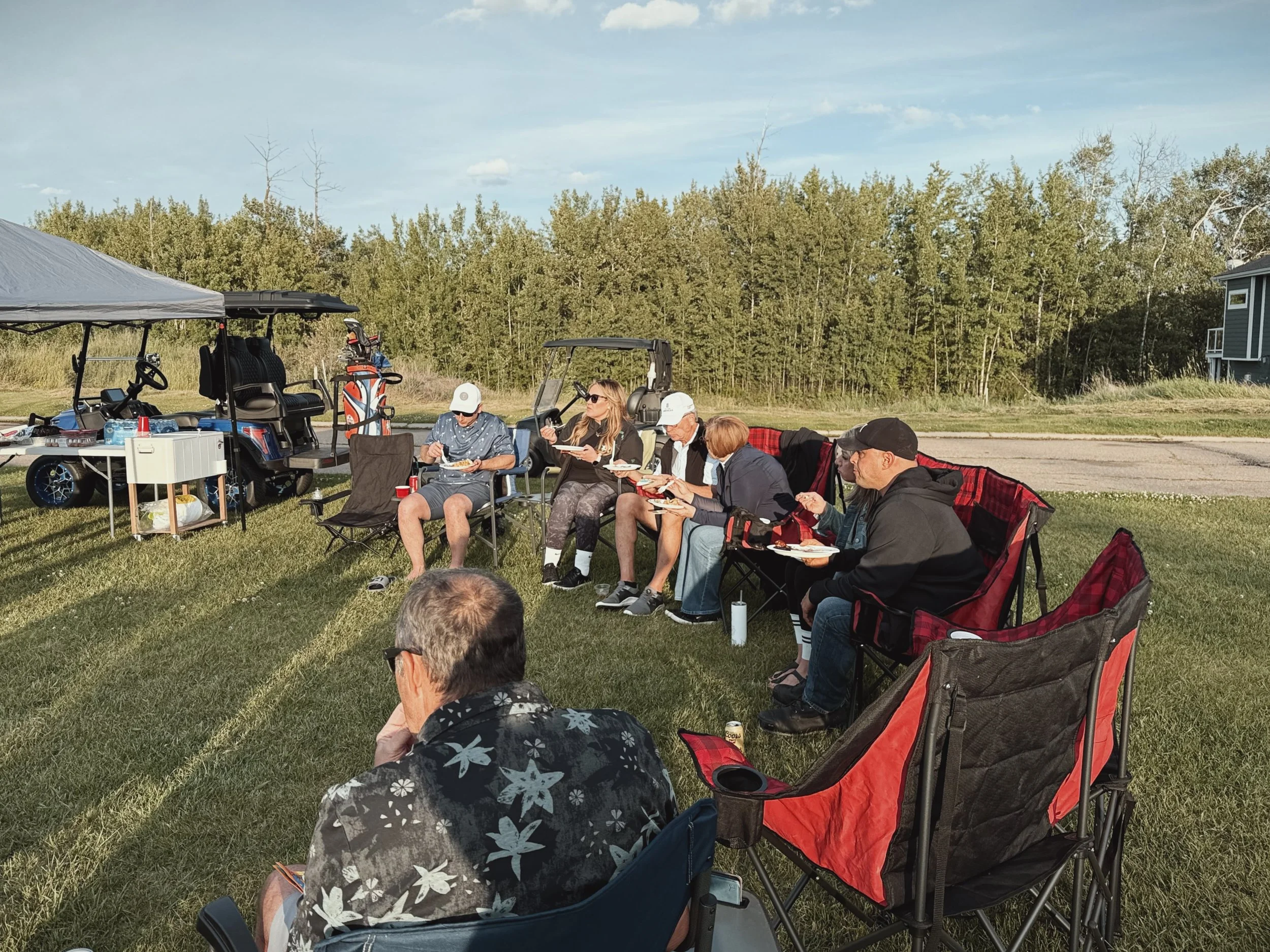 Fore! Food, Fire & Fun