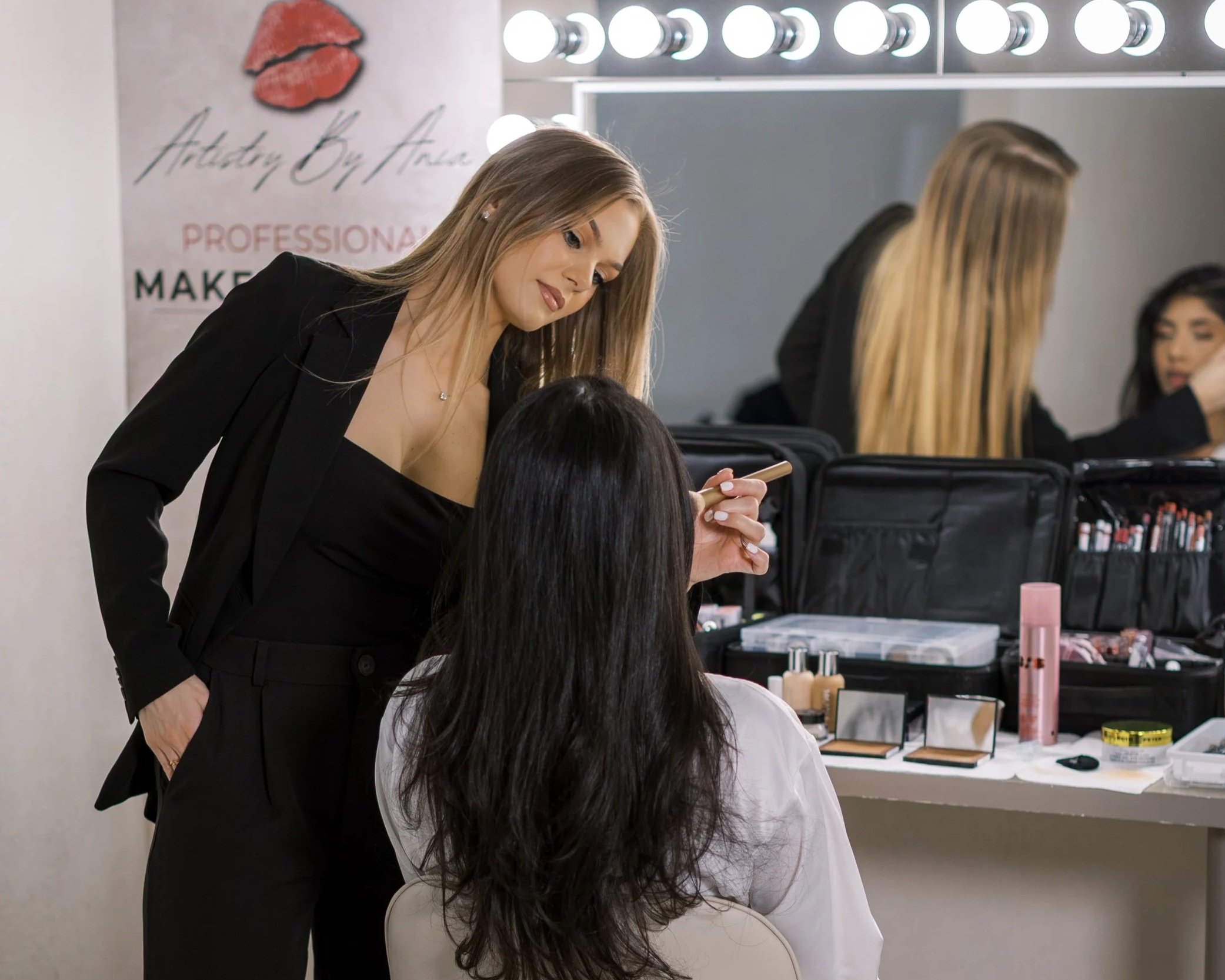 Bridal makeup artist