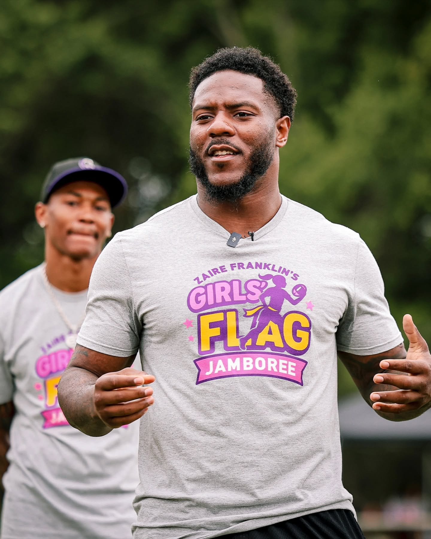 @lschs hosted the first Girls Flag Football Jamboree. @Zaire is the NFL Global Flag Football Ambassador and was supported by DeVonta Smith and Team USA @its_burr and @izzygeraci7 at the event.

Photos were taken on behalf of @philly_sports_digest 

#