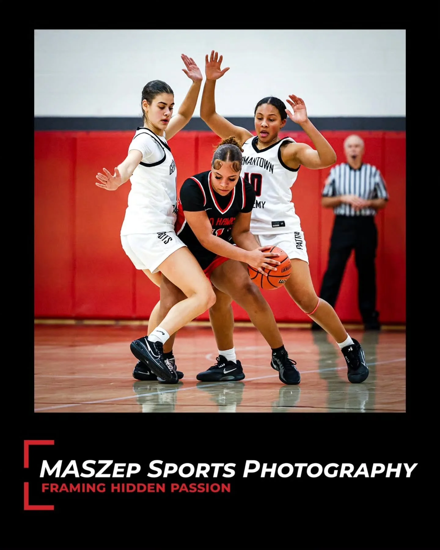 Germantown Academy girls basketball with a strong showing on the boards over @thepenningtonschool on Tuesday.