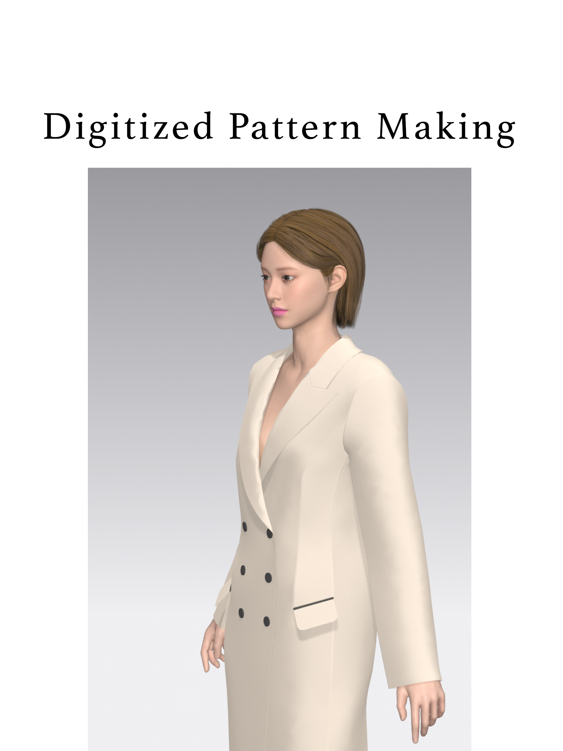 Digitized pattern making