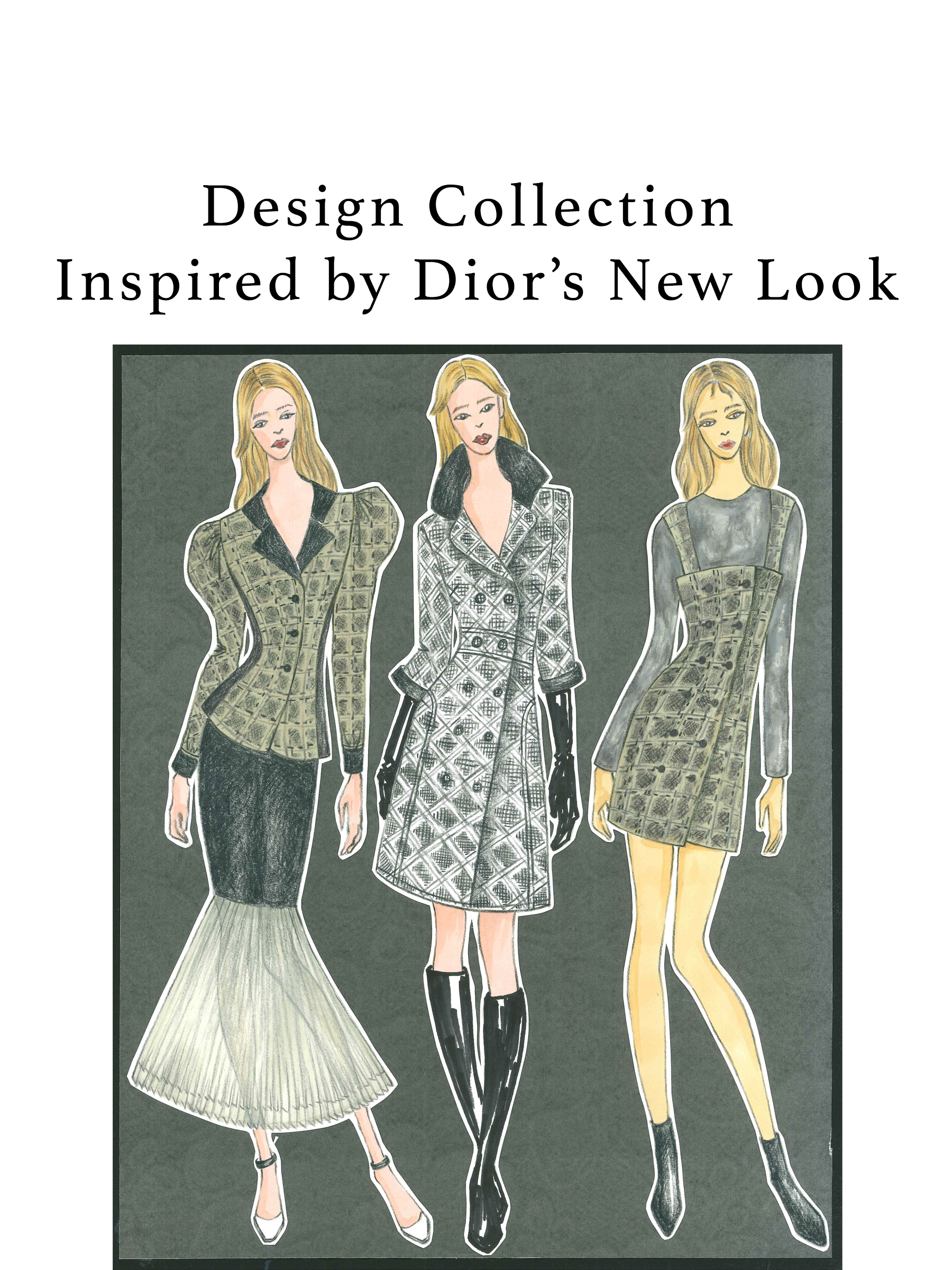 Design Collection - Inspired by Dior's New Look