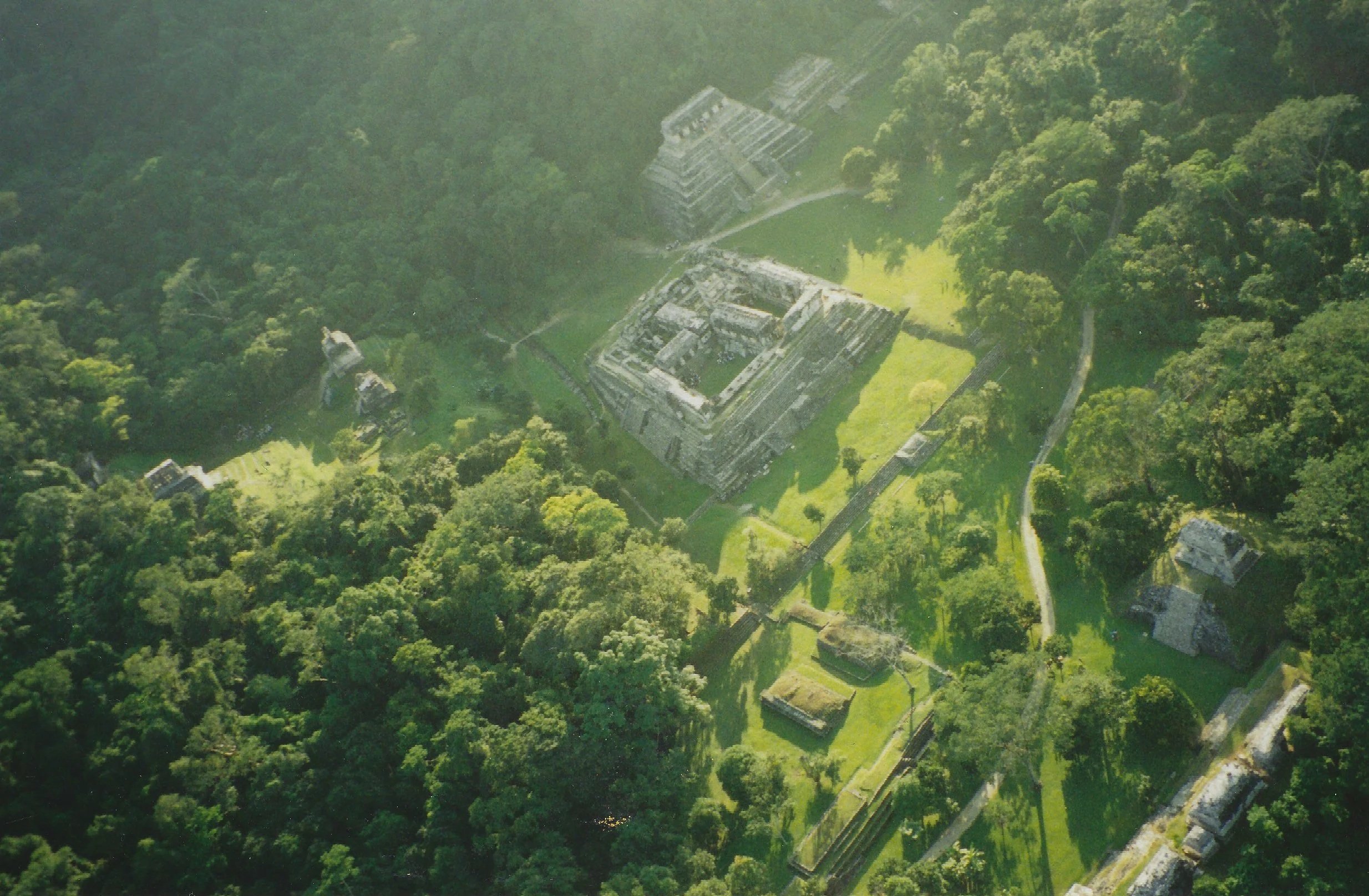 Ultralight flight above Palenque