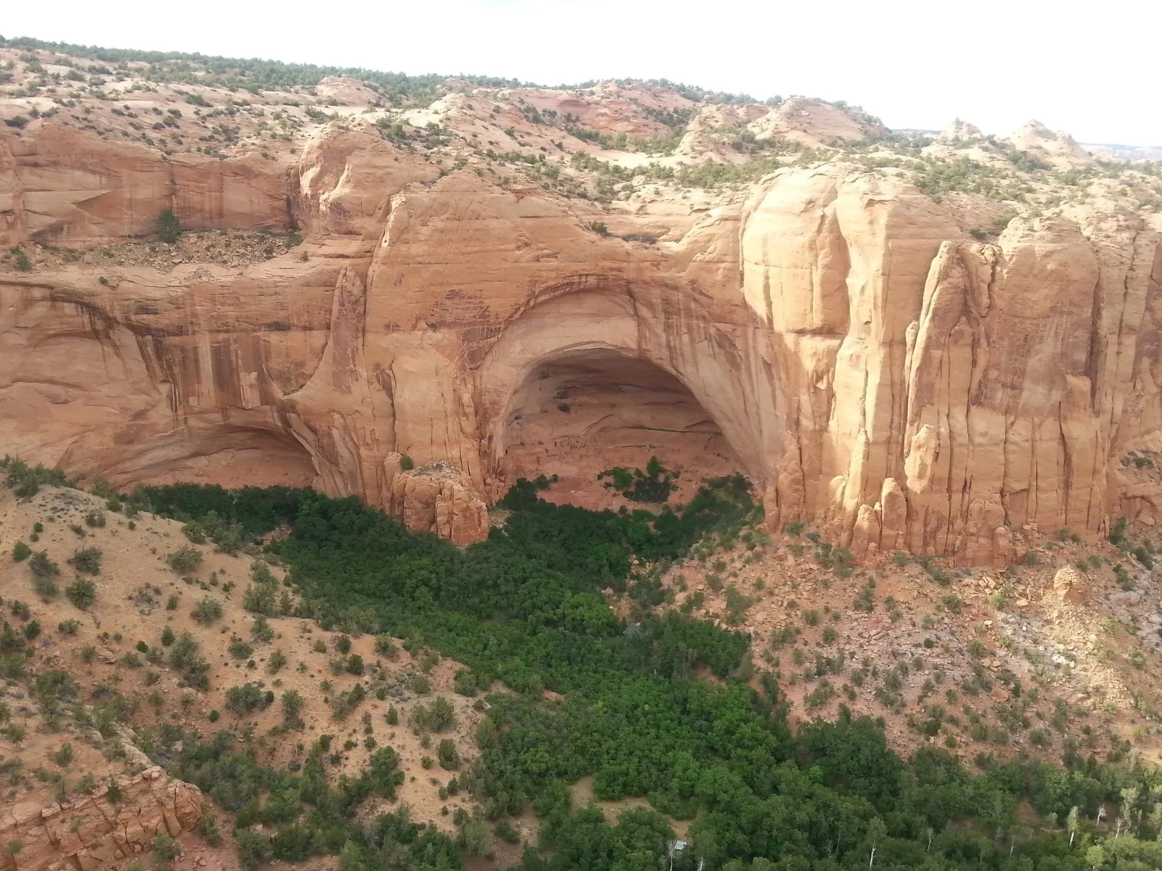 Hiking to Keet Seel Ruins in Borrowed Tevas