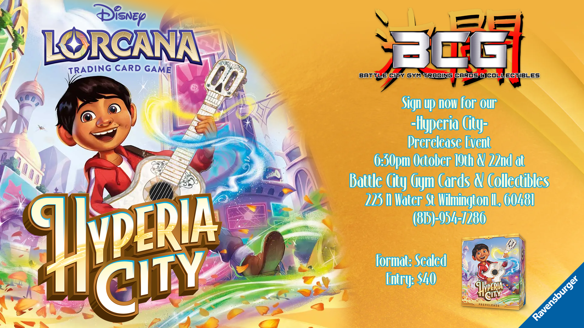  Lorcana Hyperia City Prerelease