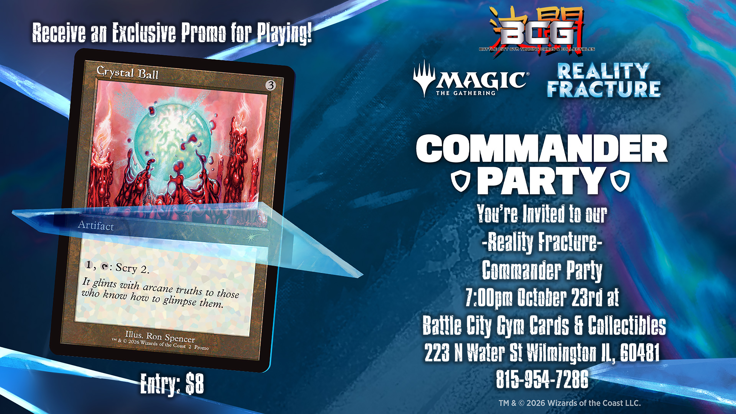 MTG Reality Fracture Commander Party