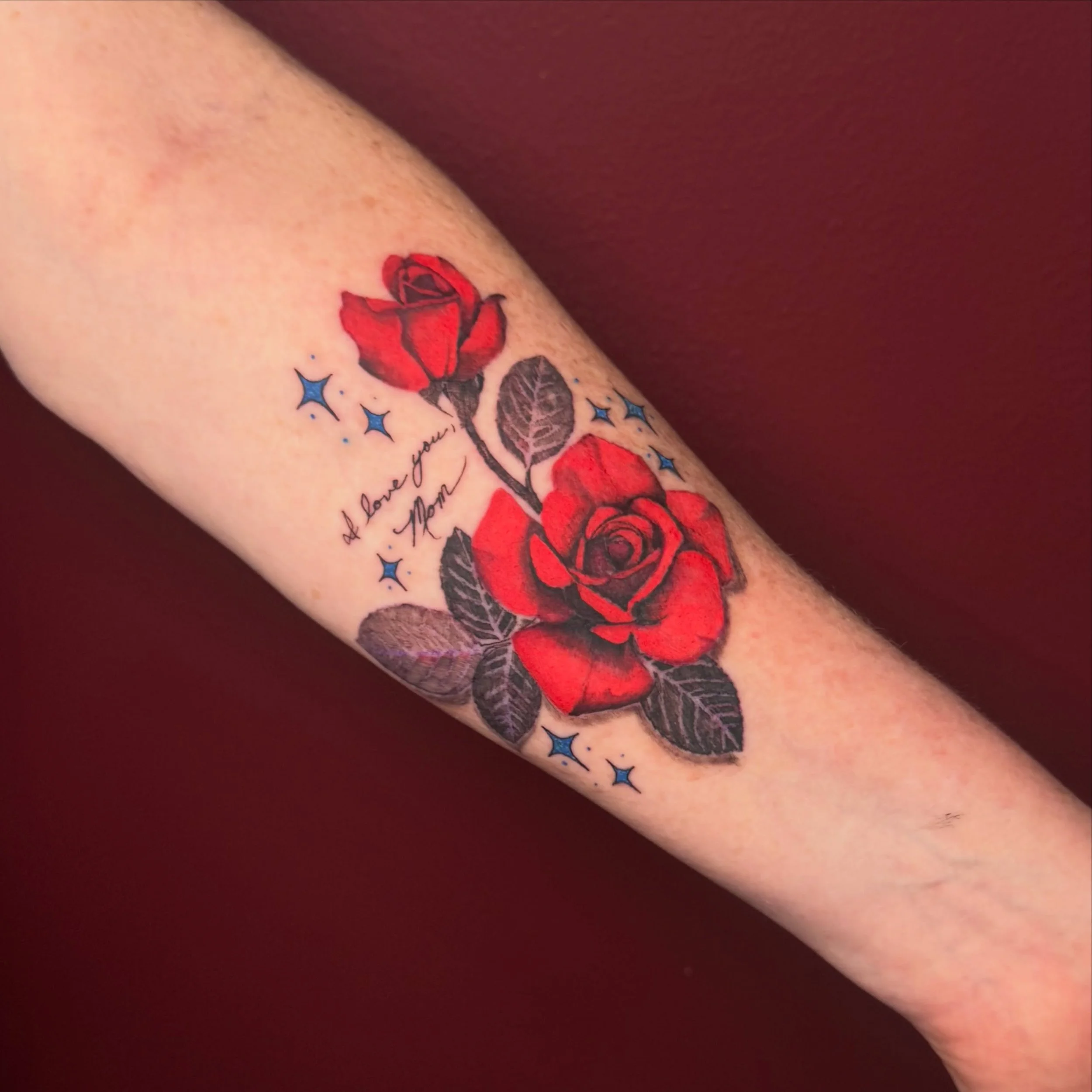 There were the roses in the rain.
&rsquo;Don&rsquo;t cut them,&rsquo; I pleaded.
&rsquo;They won&rsquo;t last,&rsquo; she said.
&rsquo;But they are so beautiful right where they are.&rsquo;
&rsquo;Agh, we were all beautiful once,&rsquo; she said,and 