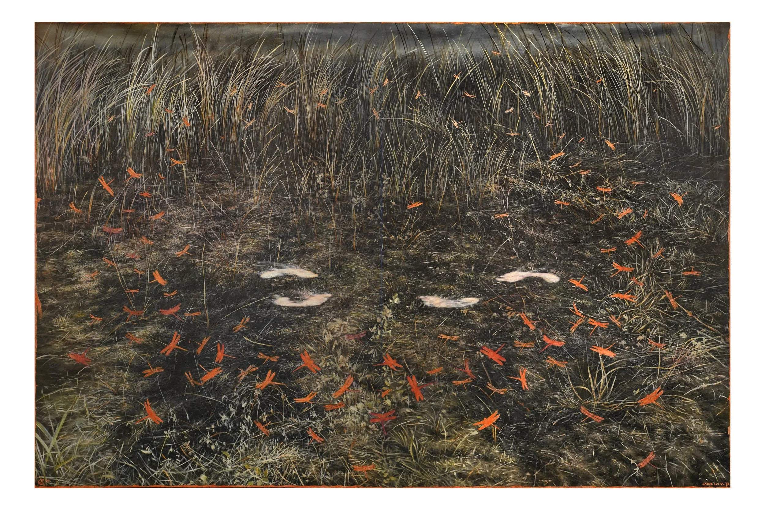 “Playground”
oil on canvas
72 x 48 inches (diptych)
2023