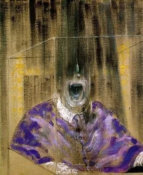 Fig. 5 - Francis Bacon, Head VI (Kopf VI), Arts
Council Collection, Hayward Gallery, London, 1949, 
93 x 76.5 cm, Oil on canvas