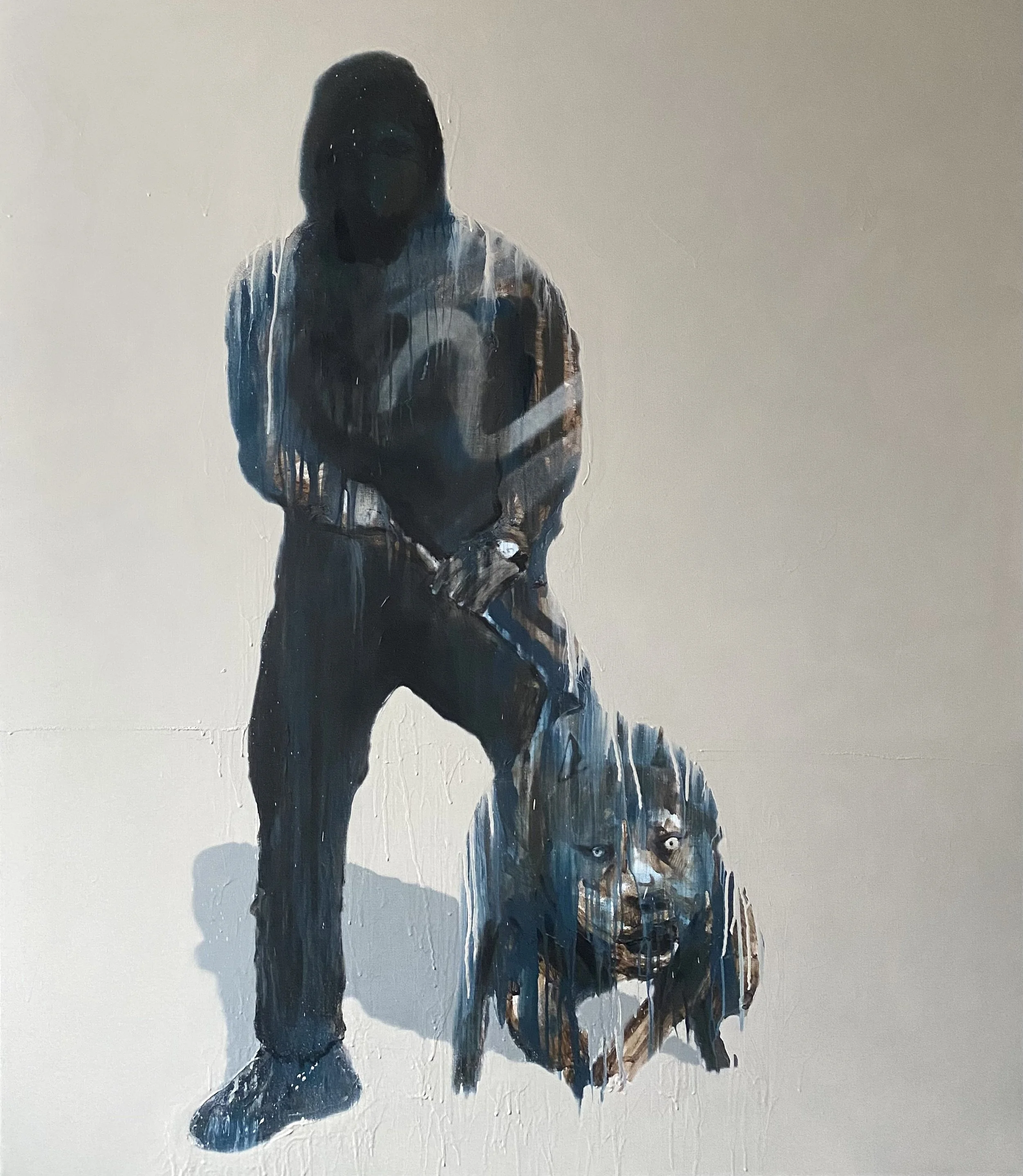 Man With A Dog