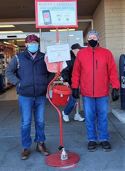 Bell Ringing for the Salvation Army 2020