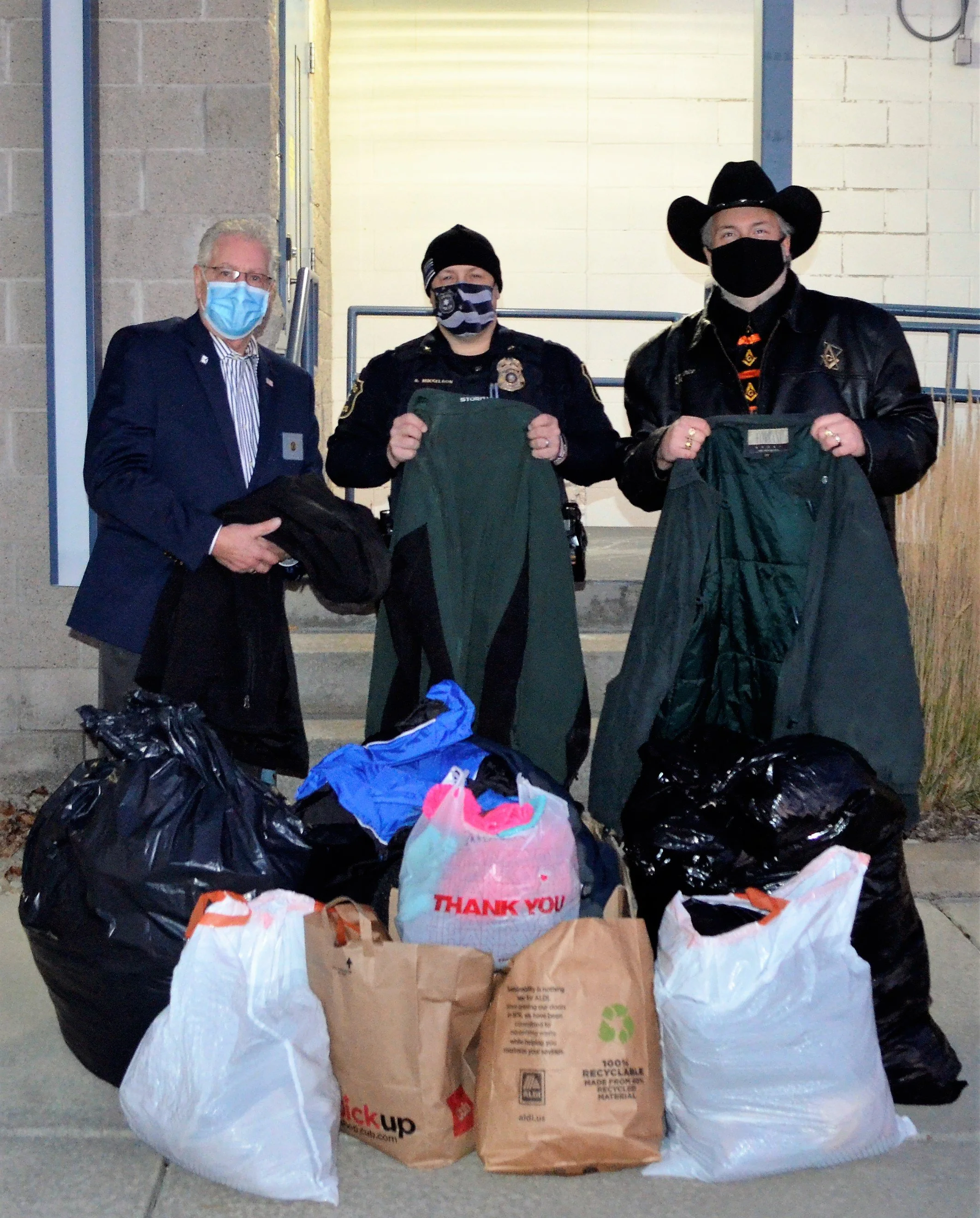 Osseo Police Department Coat Drive