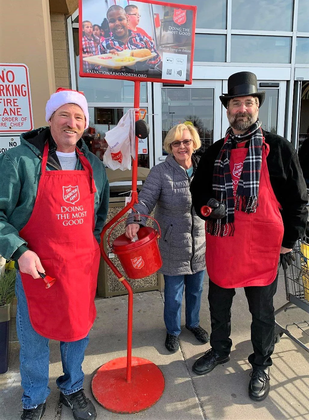 Bell Ringing for the Salvation Army 2019