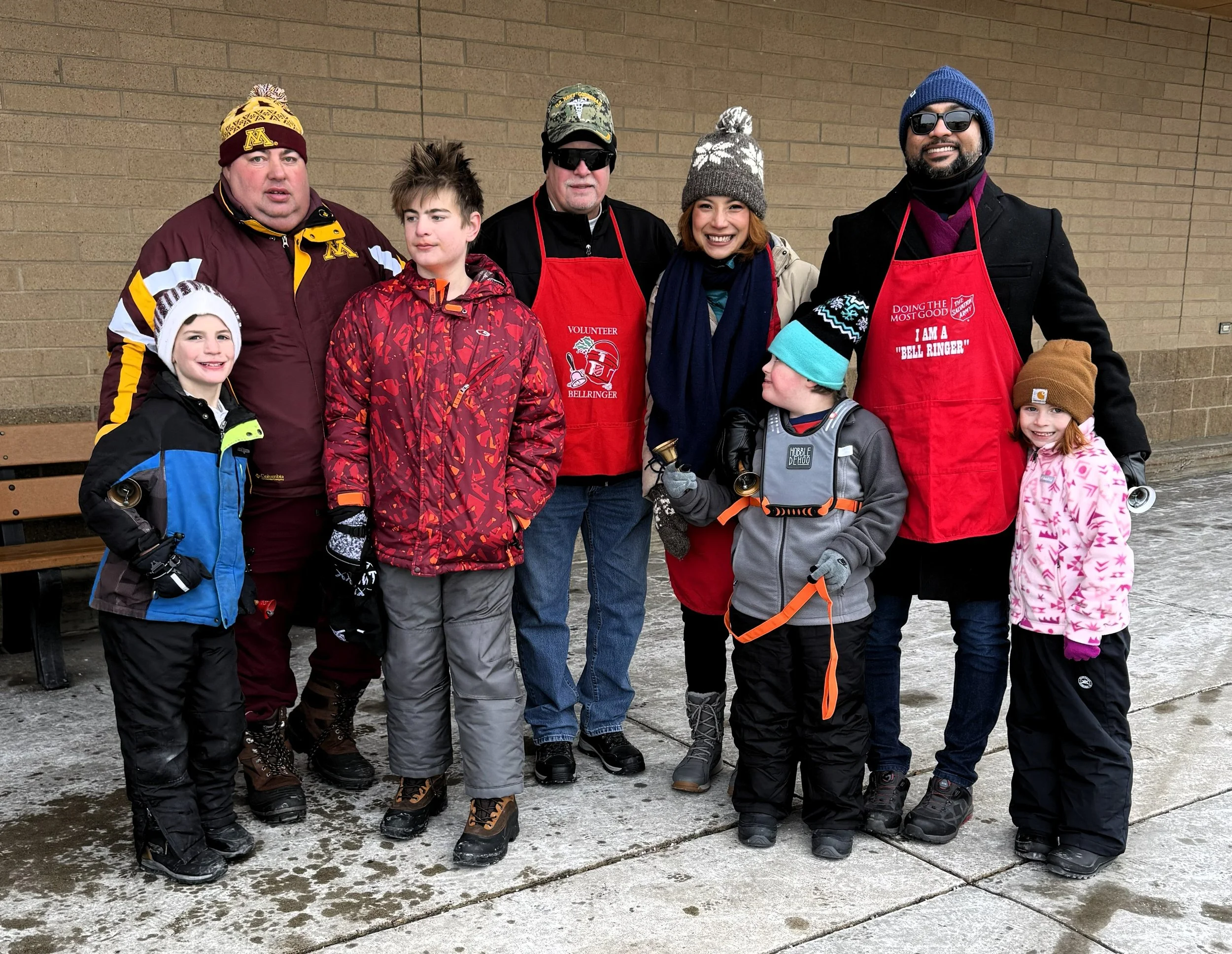 Bell Ringing for the Salvation Army 2025