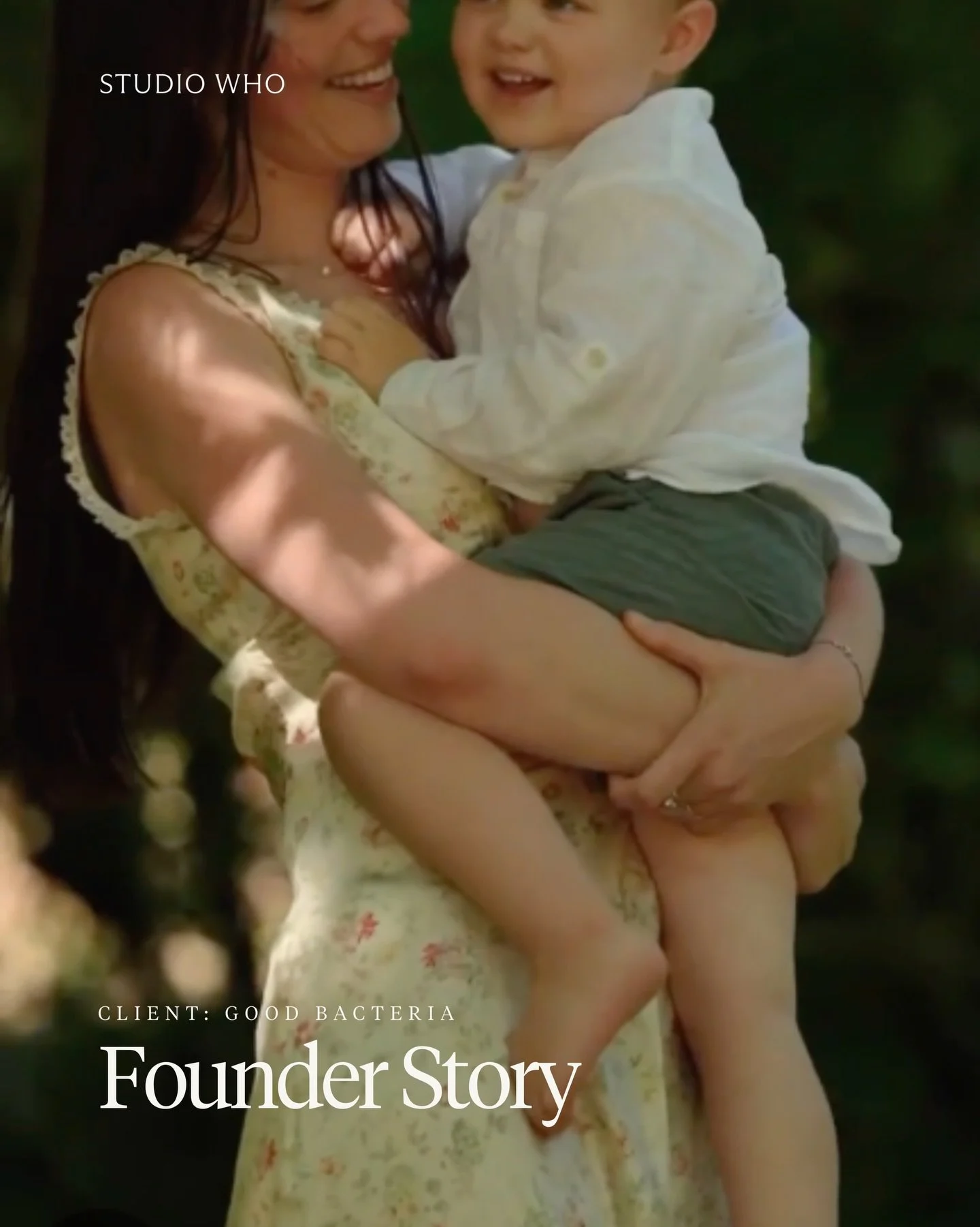 PORTFOLIO &mdash; @itsgoodbacteria 

For this client, we led Creative Direction + Production to bring founder Anabel Gonz&aacute;lez&rsquo;s story to life through a heartfelt and artfully guided brand video. From scripting and story arc to set design