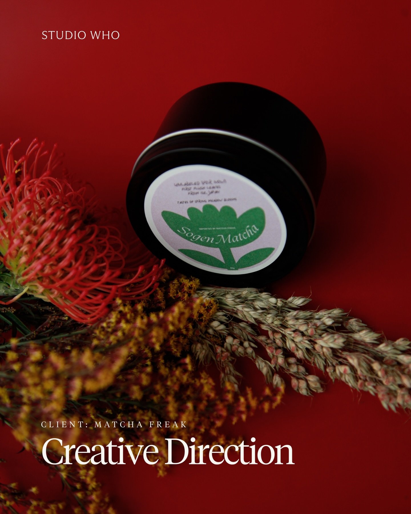 PORTFOLIO &mdash; @thematchafreak 

For this project, we led Creative Direction to support the evolution of Matcha Freak&rsquo;s visual world &mdash; refreshing their current offerings through updated photography and guiding the creative vision for a