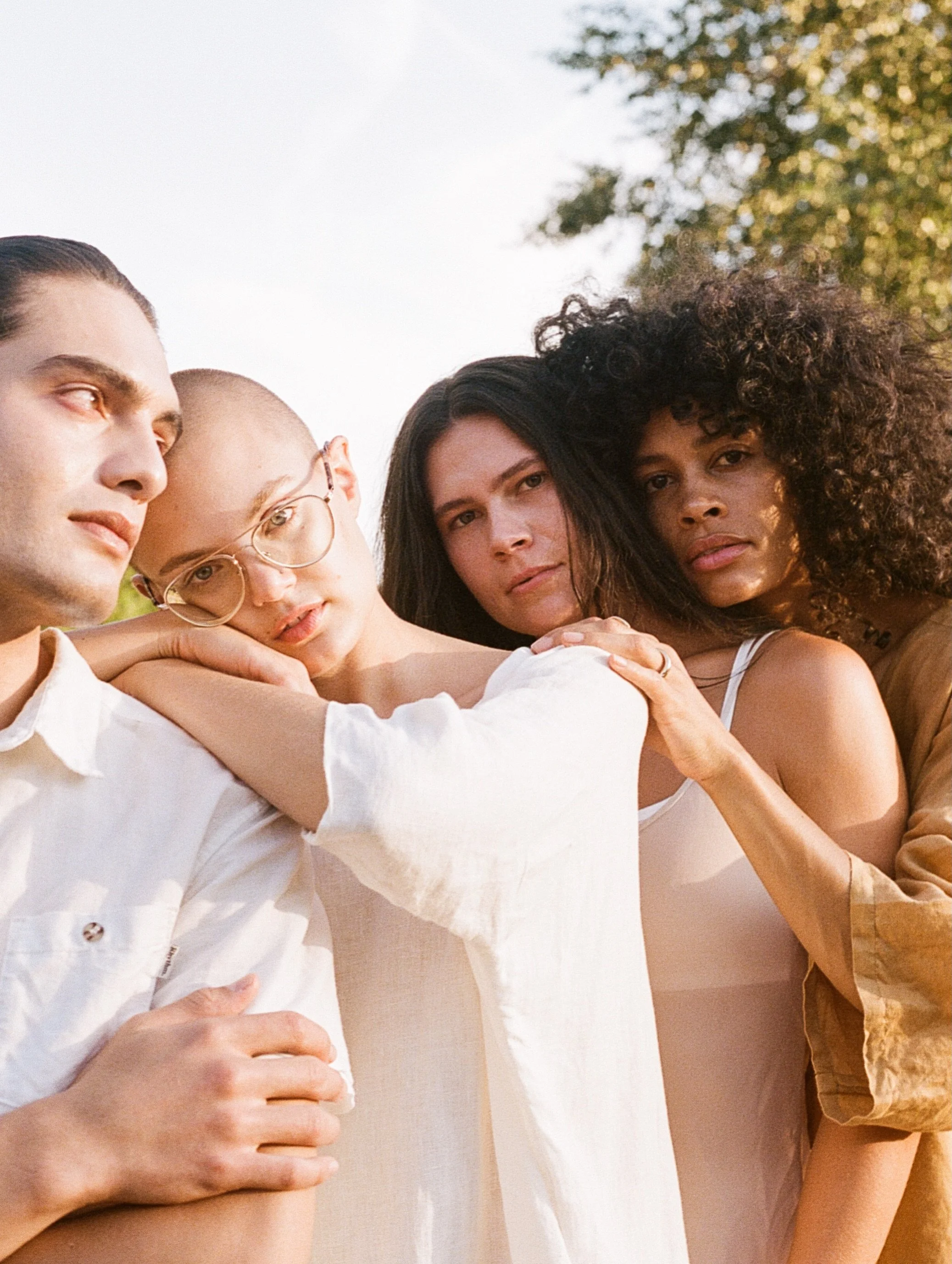The whims of summer for @dr.elsajungman @hellobio.me 

A wonderfully simple and embodied shoot out on the water, in the fields, under the sun. Grateful to reflect on projects like this. x