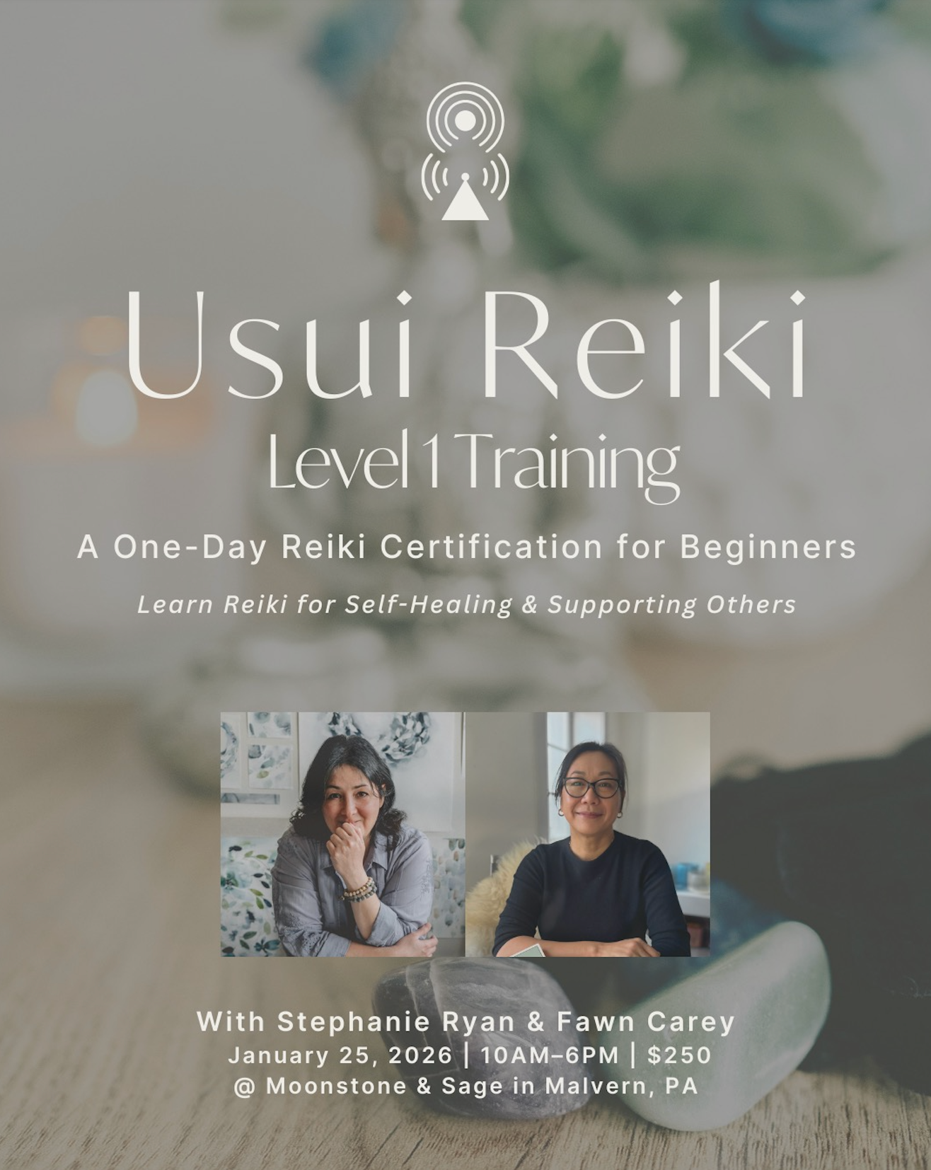 Usui Reiki Level 1 Training + Certification