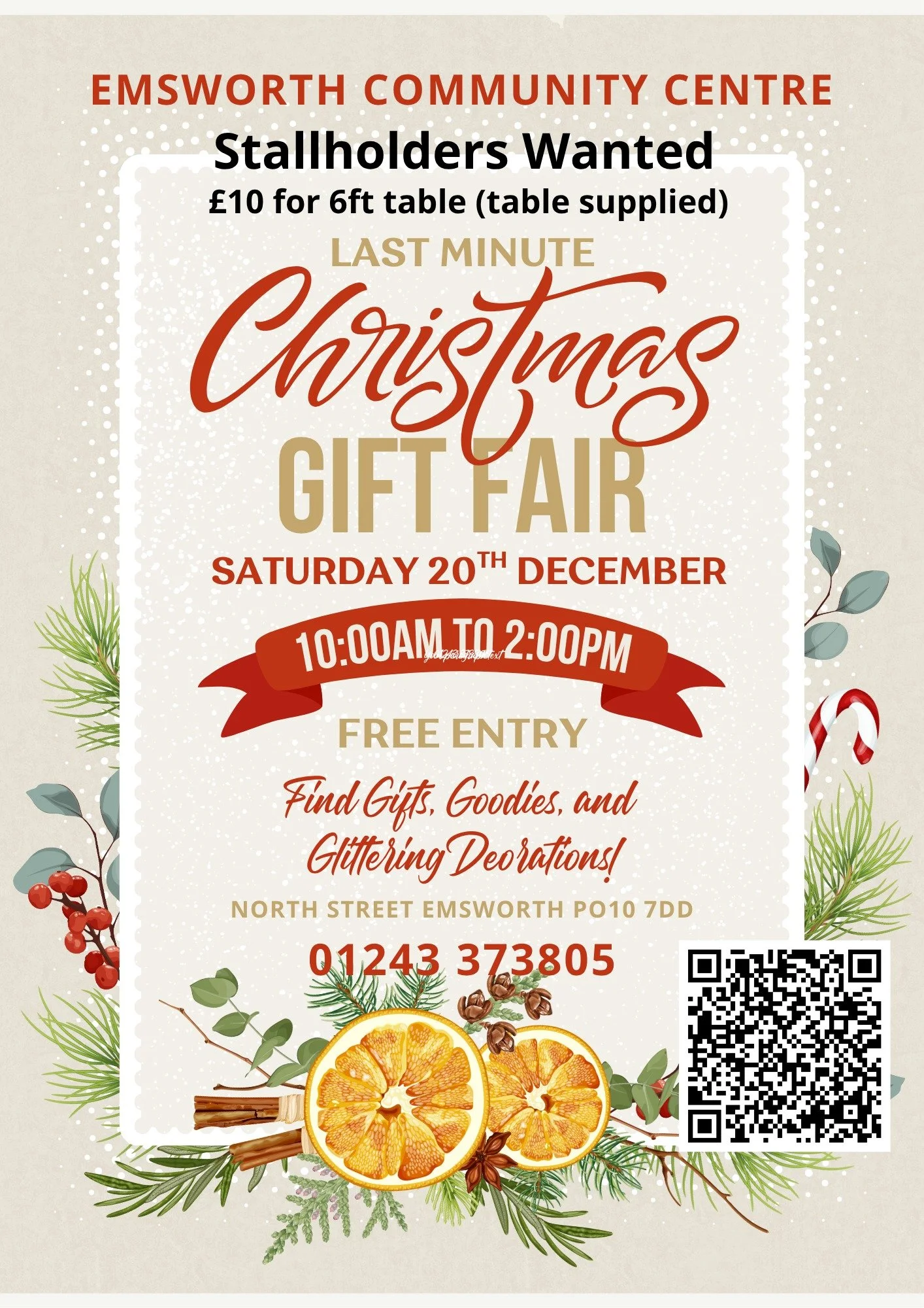 Last Minute Christmas Fair Emsworth