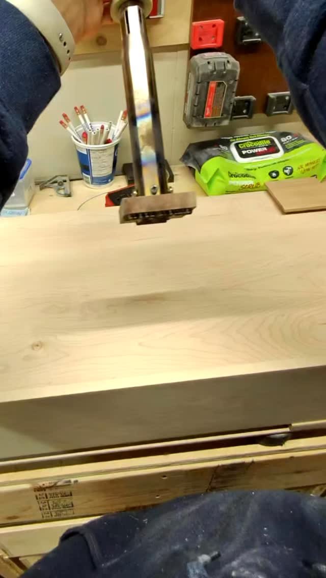 Every item that comes through our shop receives our stamp of approval.
#woodworking #carpentry #customwoodwork #woodworker #finishcarpentry #woodwork #carpentrylife #customfurniture #woodworkinglife #craftsmanship #woodshop #cabinetmaker #cabinetry