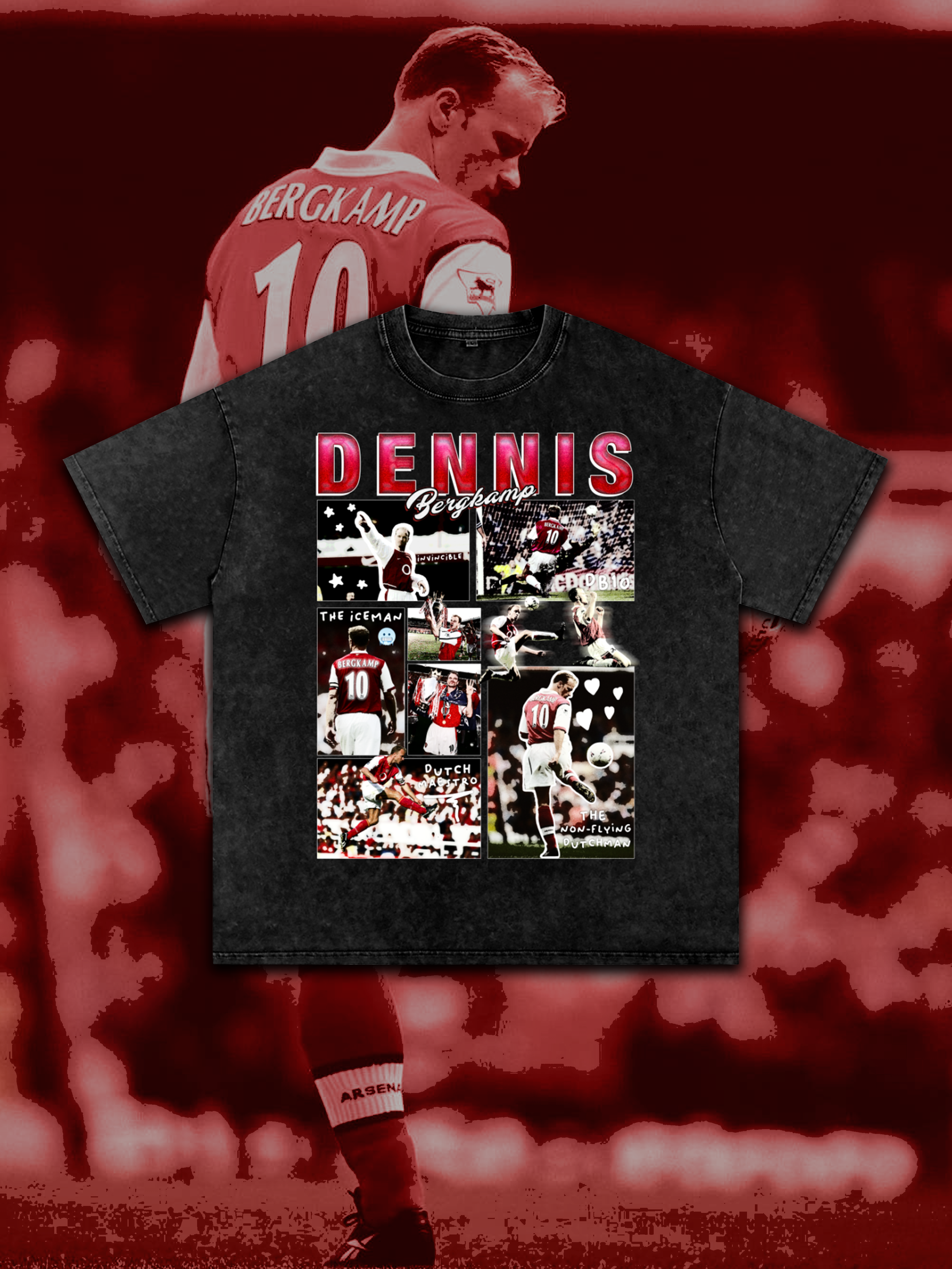 DENNIS BERGKAMP 'ICEMAN' TEE