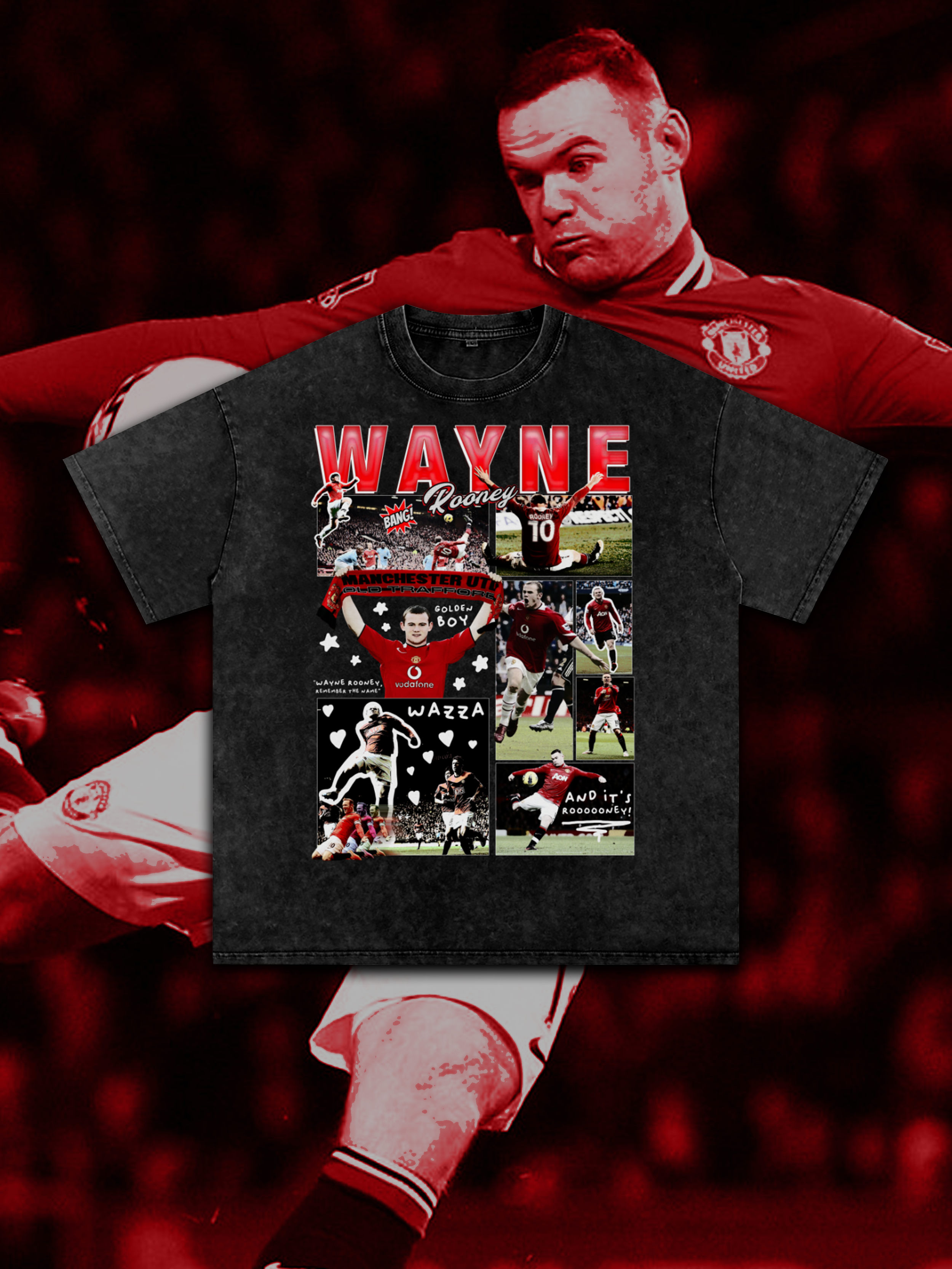 WAYNE ROONEY 'WAZZA' TEE
