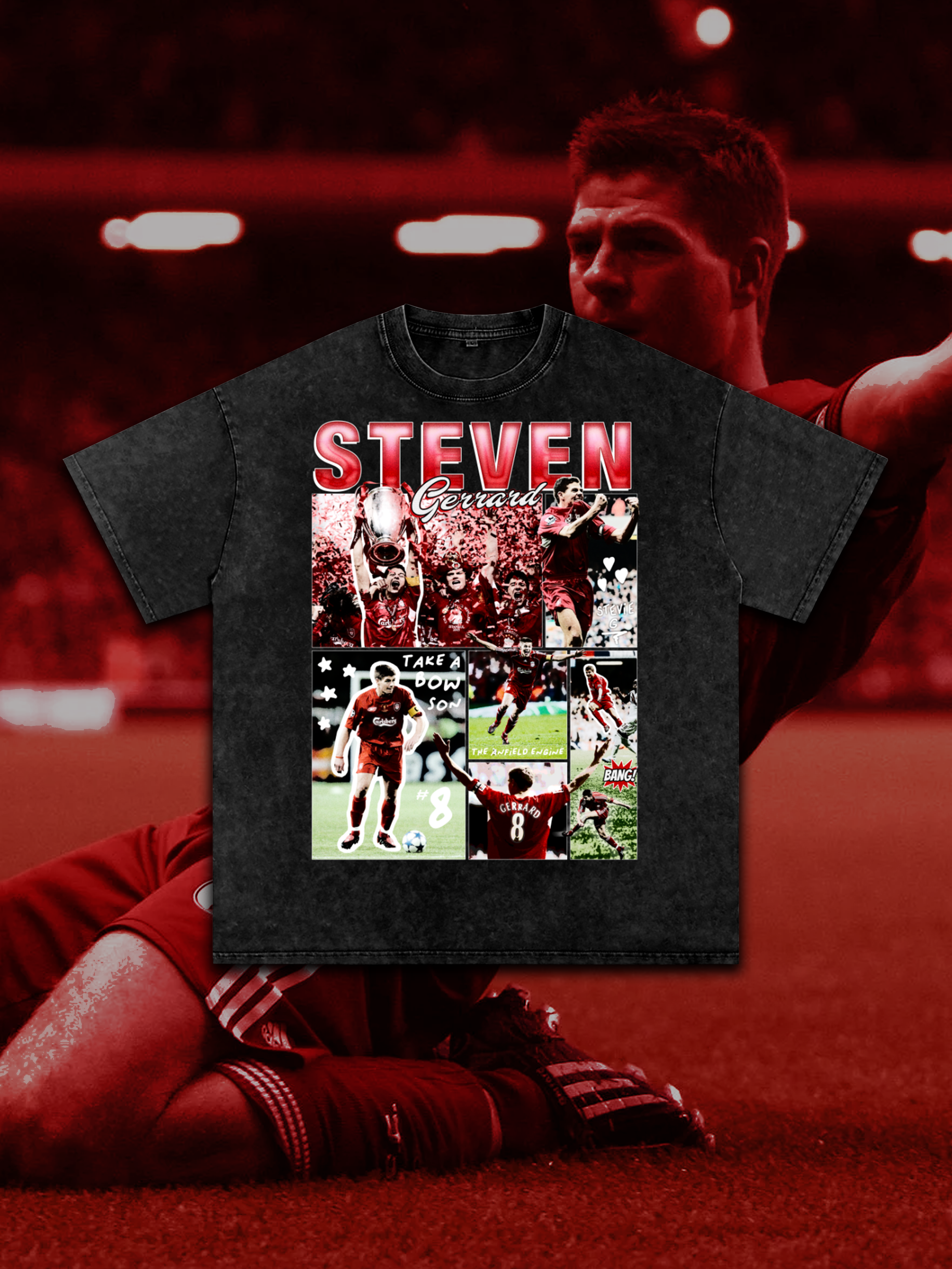 STEVEN GERRARD 'STEVIE G' TEE