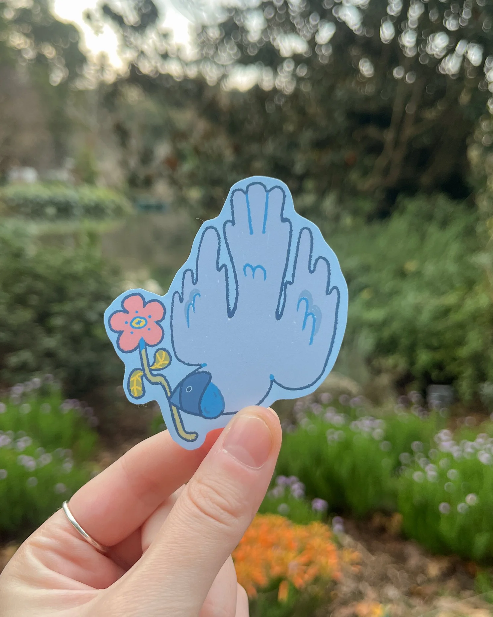 Kōkako sticker
