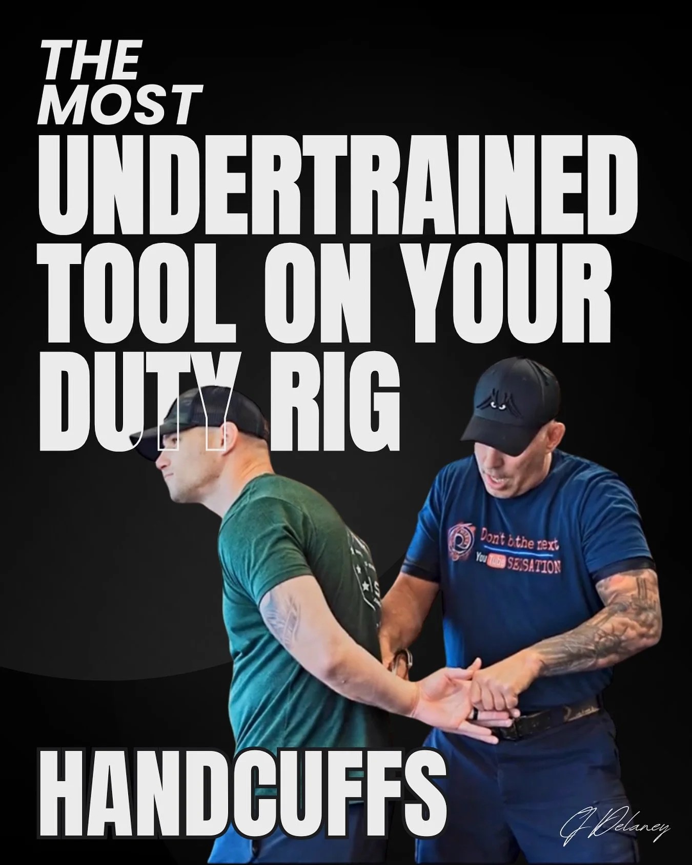 Handcuffs are one of the most undertrained tools on an officer&rsquo;s duty belt. Too often, they&rsquo;re drawn too early or applied with unnecessary struggle.

The fix? More training. The resources are out there and your responsibility to use them.