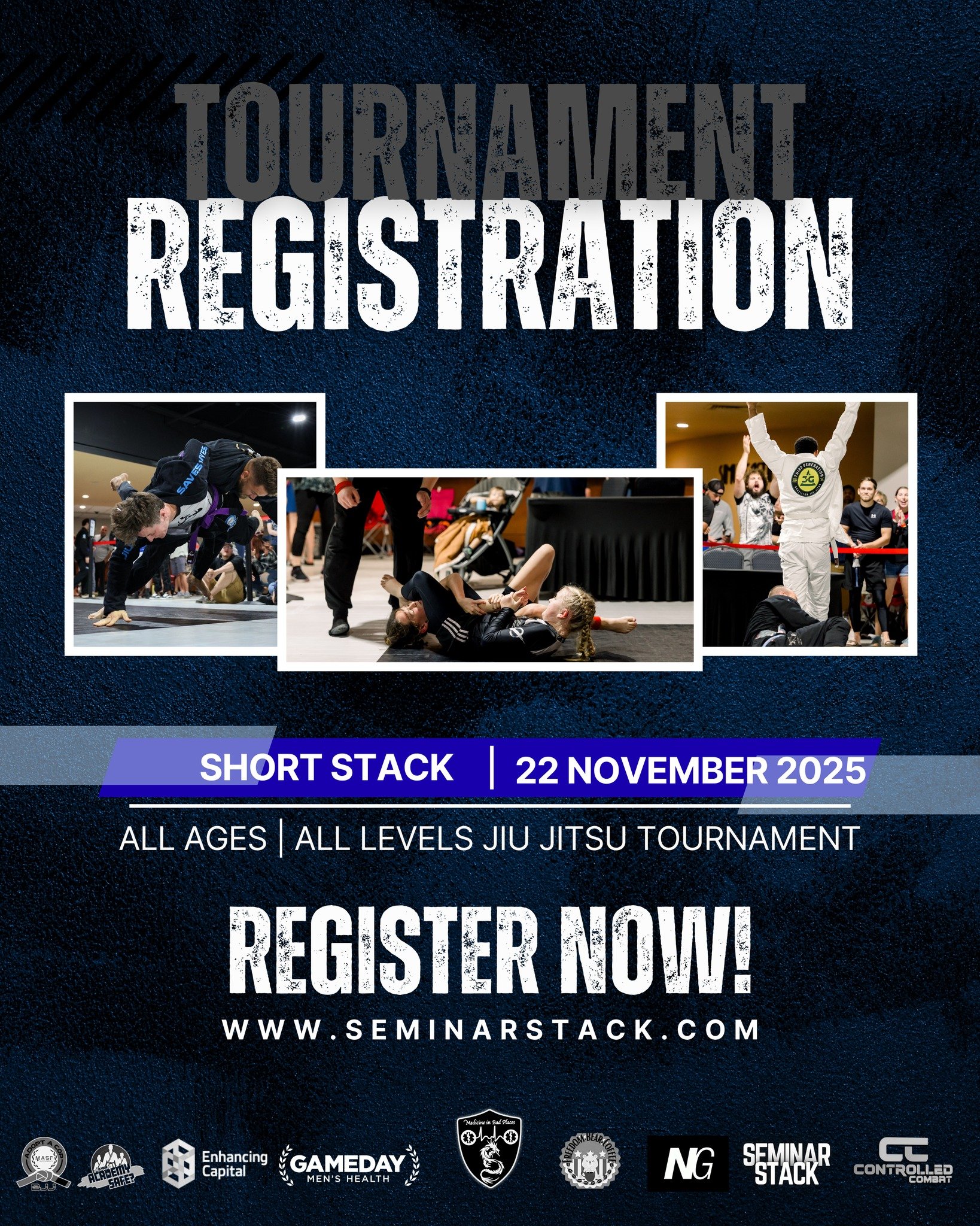 8 Days Out | Short Stack | Nov. 22nd | Hollywood Casino, Grantville PA
Train. Compete. Ruck with purpose. 

Stack the Weight: Ruck Challenge
- Start the day strong. GORUCK-style rooftop gauntlet &mdash; Earn your exclusive patch (and your coffee).

C