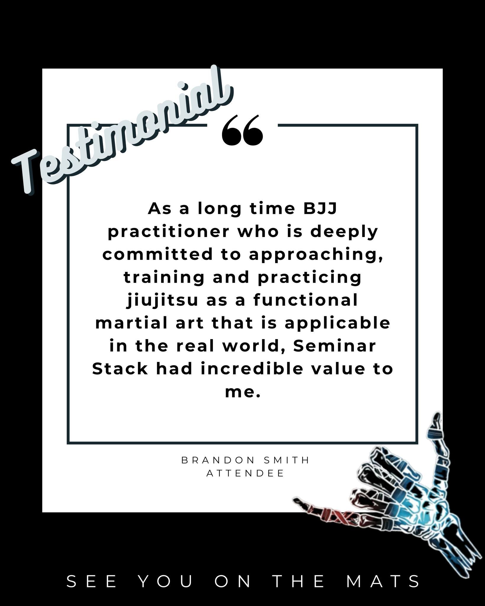 We don&rsquo;t need to brag&mdash;our people do it for us.

Seminar Stack is back with a new event, The RuckStack: Move with Purpose. Train Together. Build Resilience

Next up:
April 25 &mdash; RuckStack
August 8 &mdash; STACKED XPO

Be part of the n
